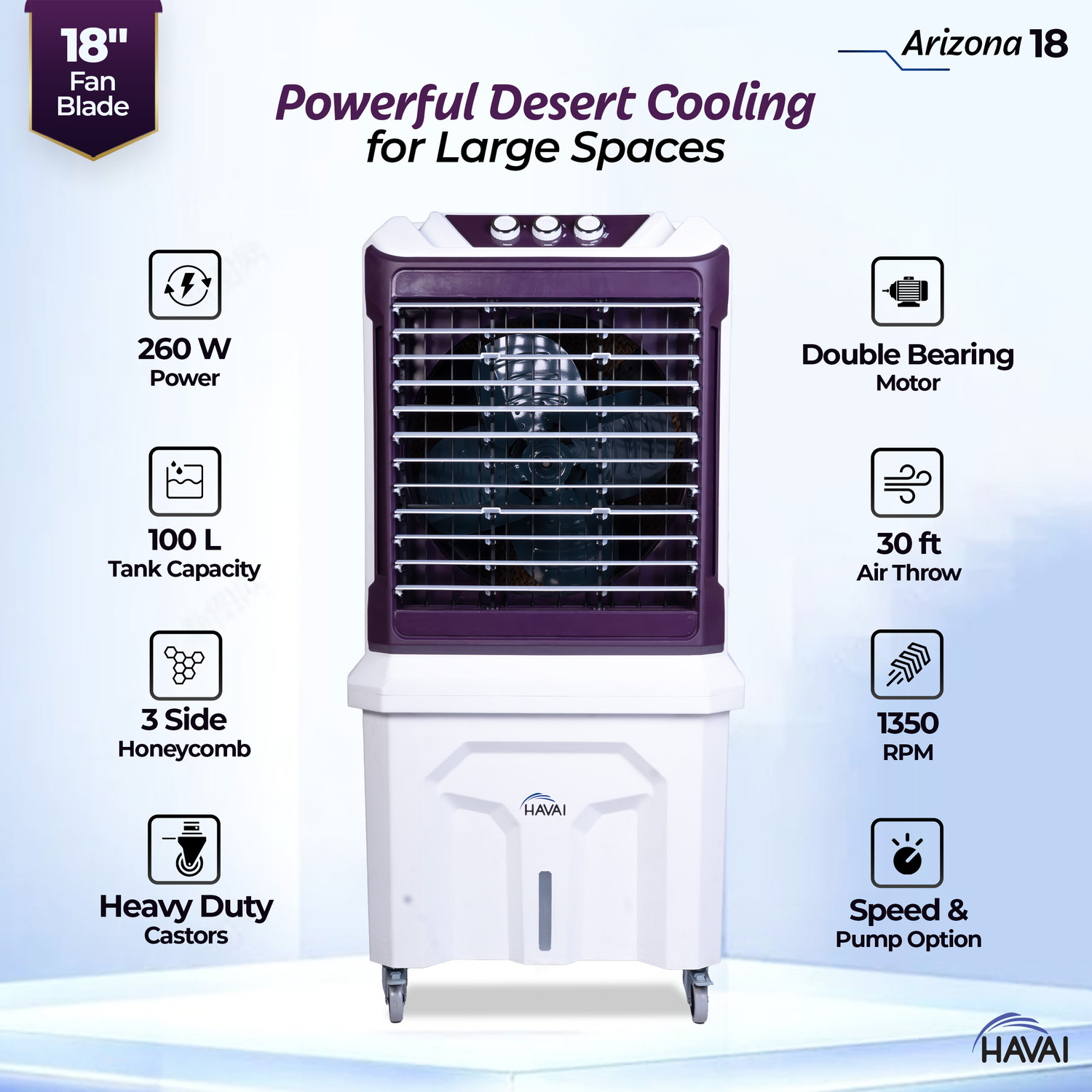 Image of Havai 100 L Desert Air Cooler