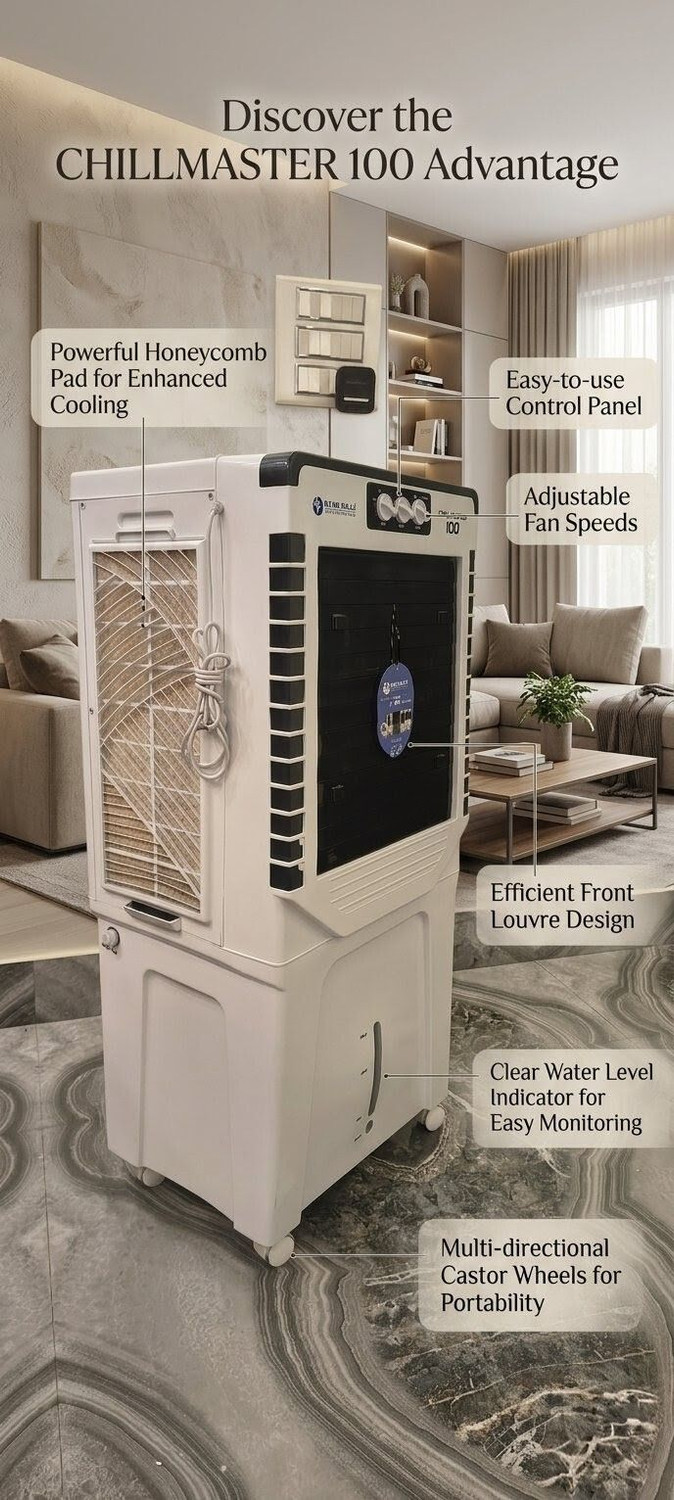 Image of SABEWELL 100 L Desert Air Cooler