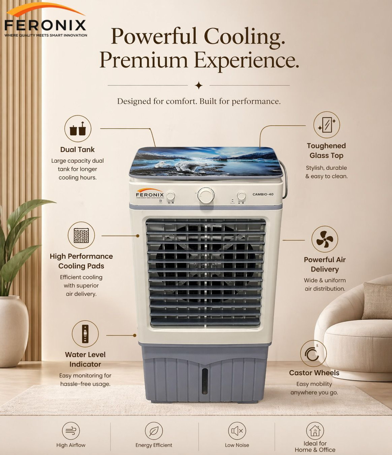 Image of feronix 40 L Desert Air Cooler