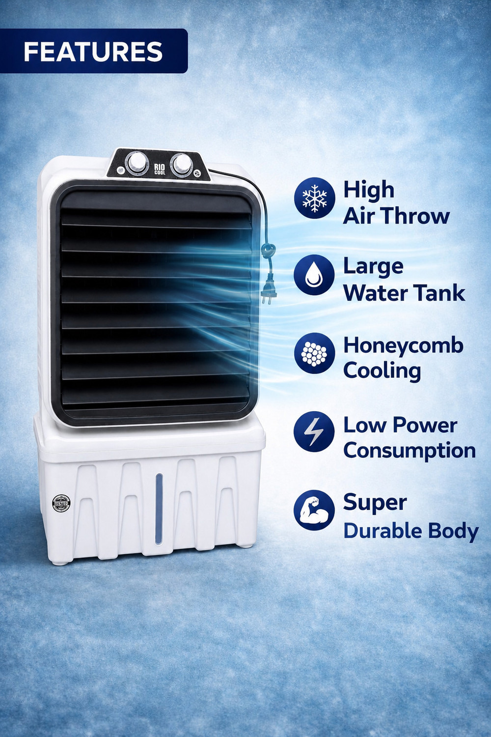 Image of GLACIYA 25 L Room /Personal Air Cooler