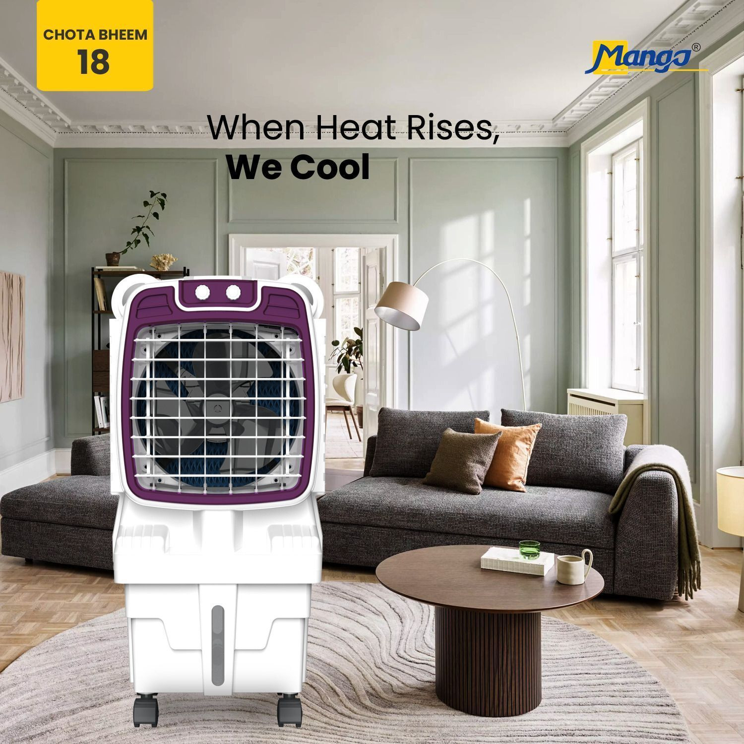 Image of MANGO 12 L Tower Air Cooler