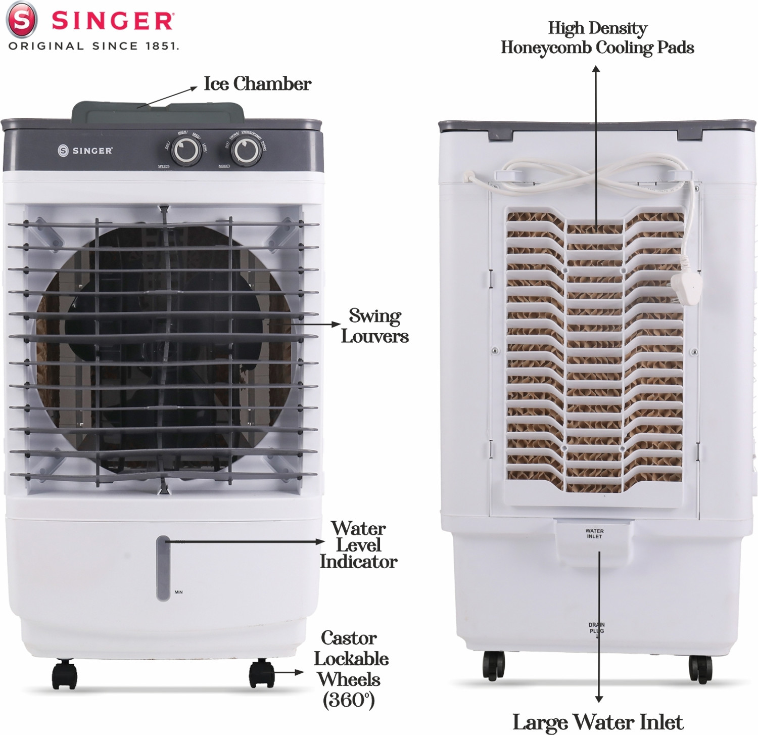 Image of SINGER 27 L Desert Air Cooler