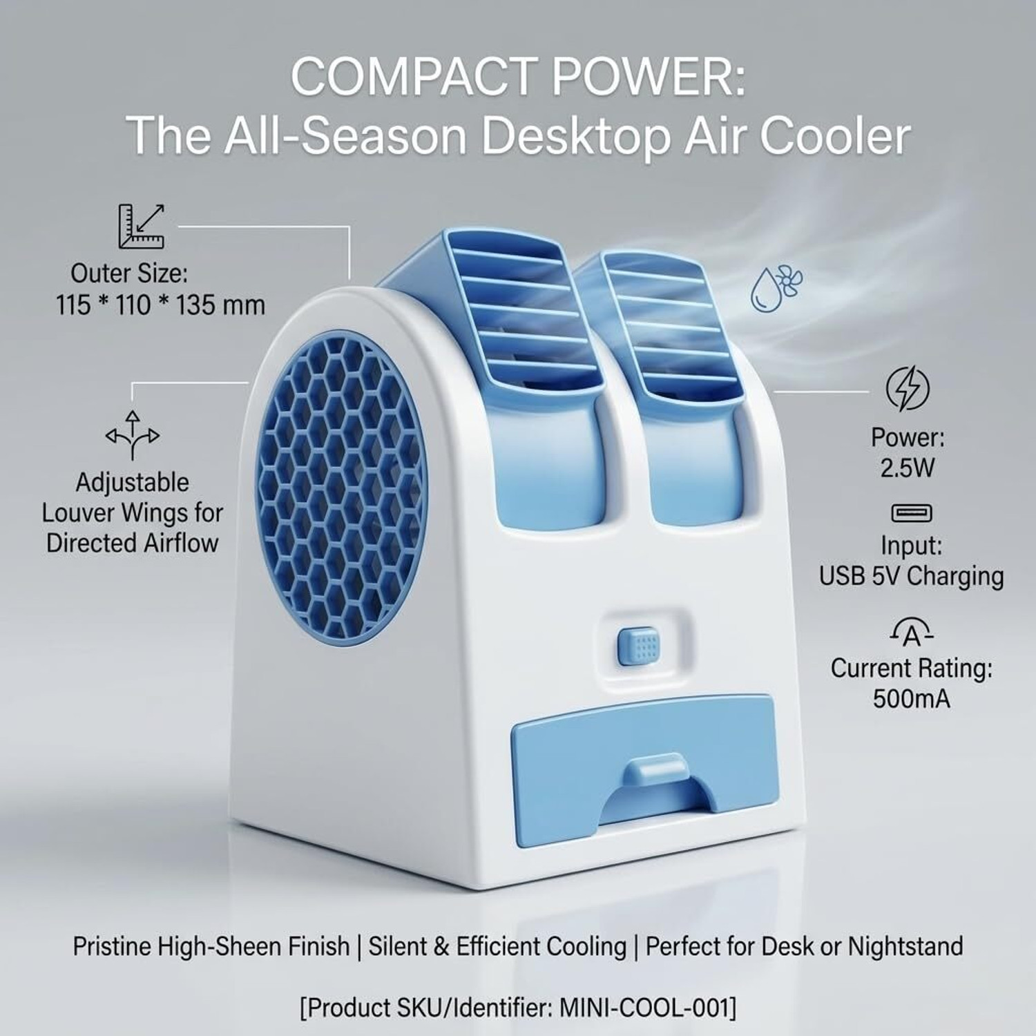 Image of bandkcreation 500 L Room /Personal Air Cooler