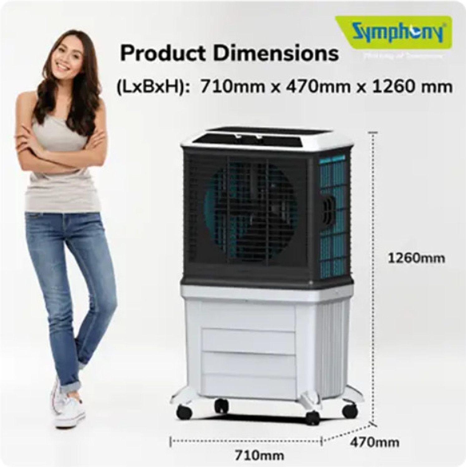 Image of Symphony 120 L Room /Personal Air Cooler