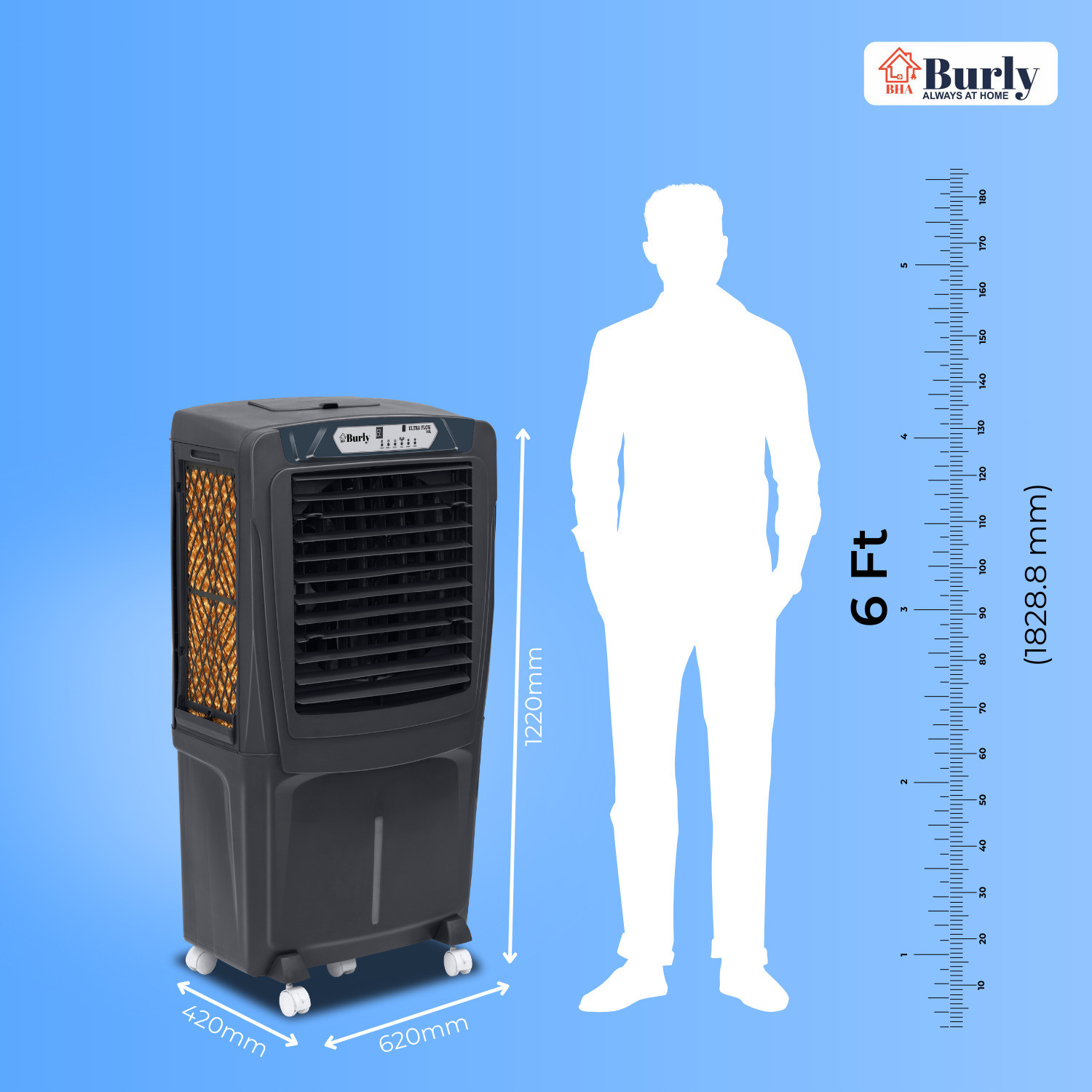 Image of BHABURLY 90 L Room /Personal Air Cooler