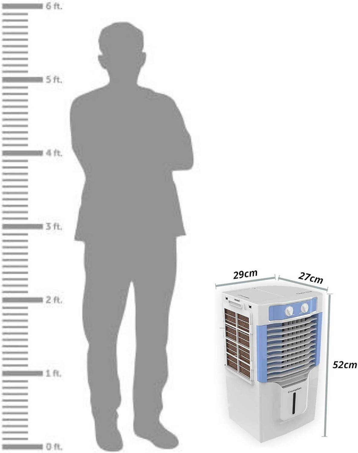 Image of Crompton 10 L Room /Personal Air Cooler