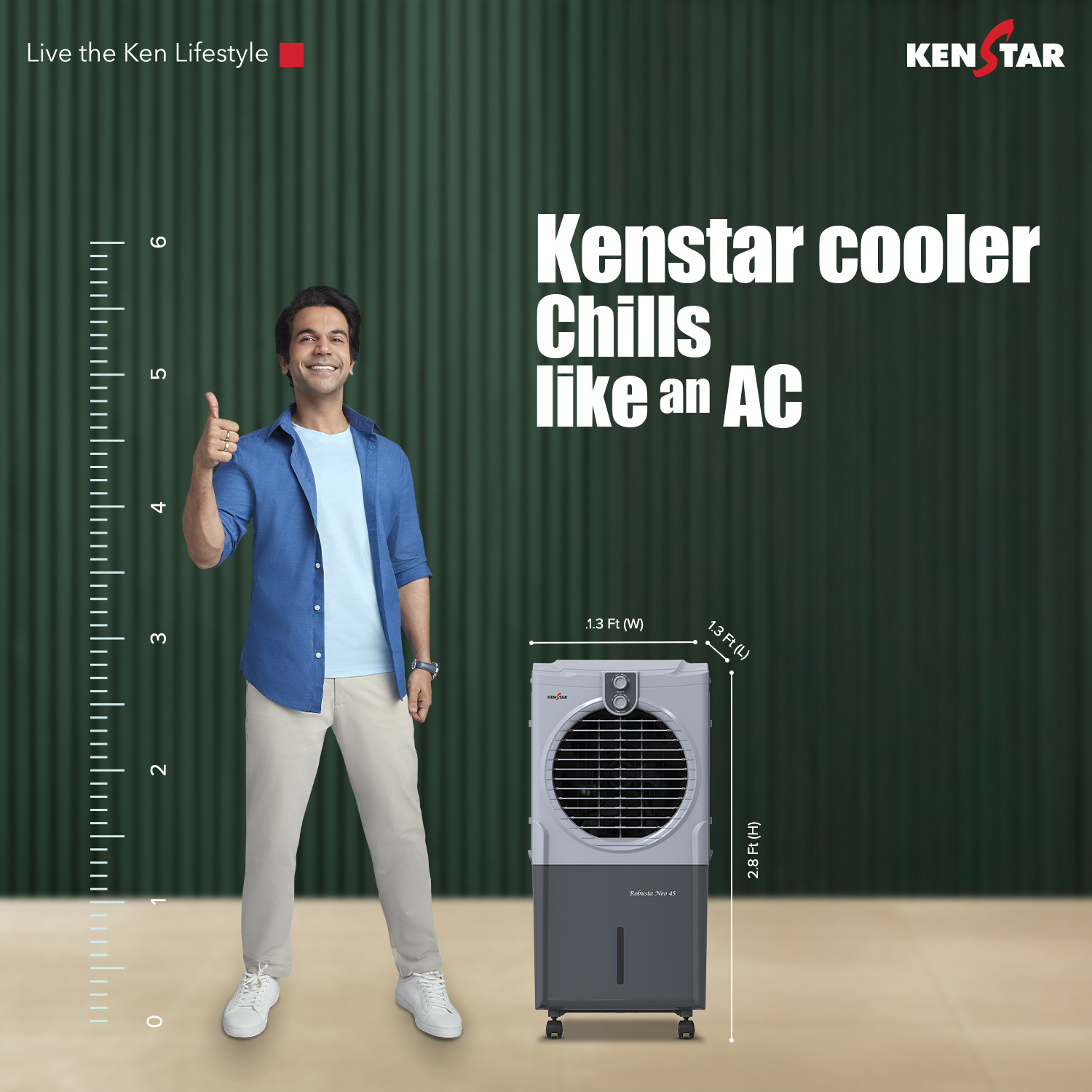 Image of Kenstar 45 L Room /Personal Air Cooler