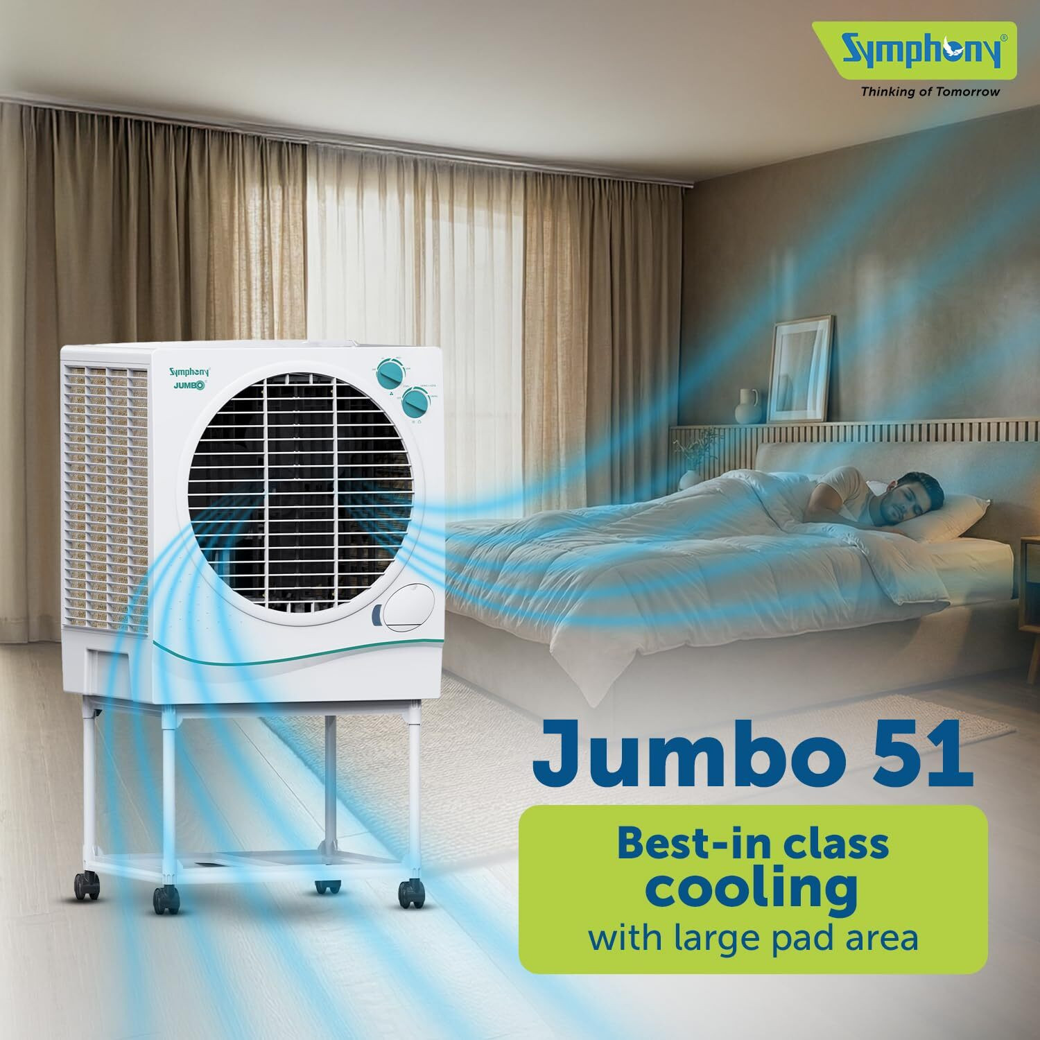 Image of Symphony 70 L Room /Personal Air Cooler