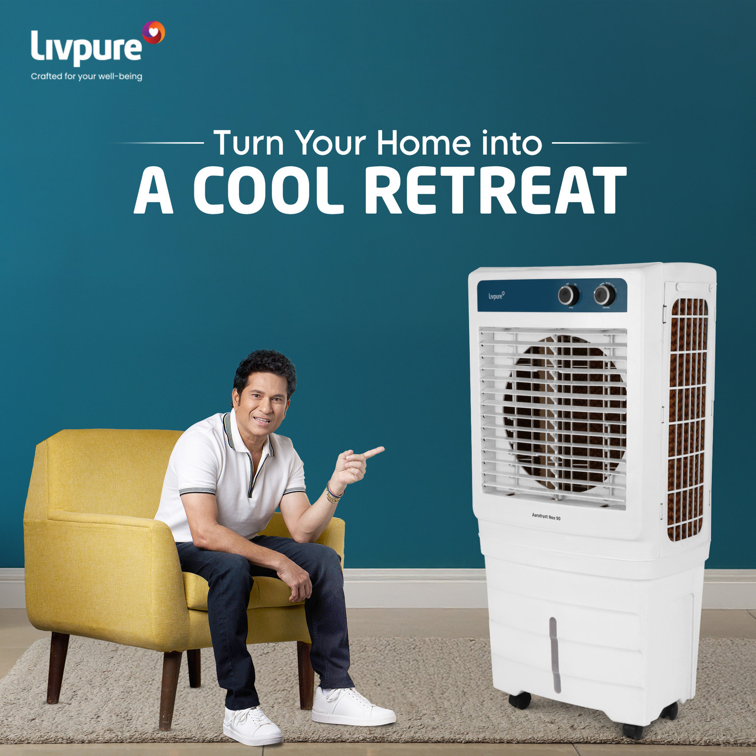 Image of LIVPURE 90 L Desert Air Cooler