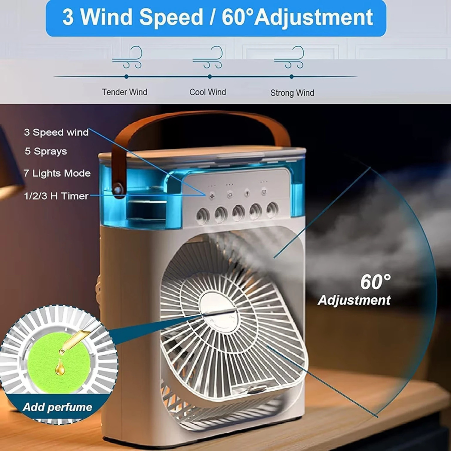 Image of KOVAH 3.99 L Room /Personal Air Cooler