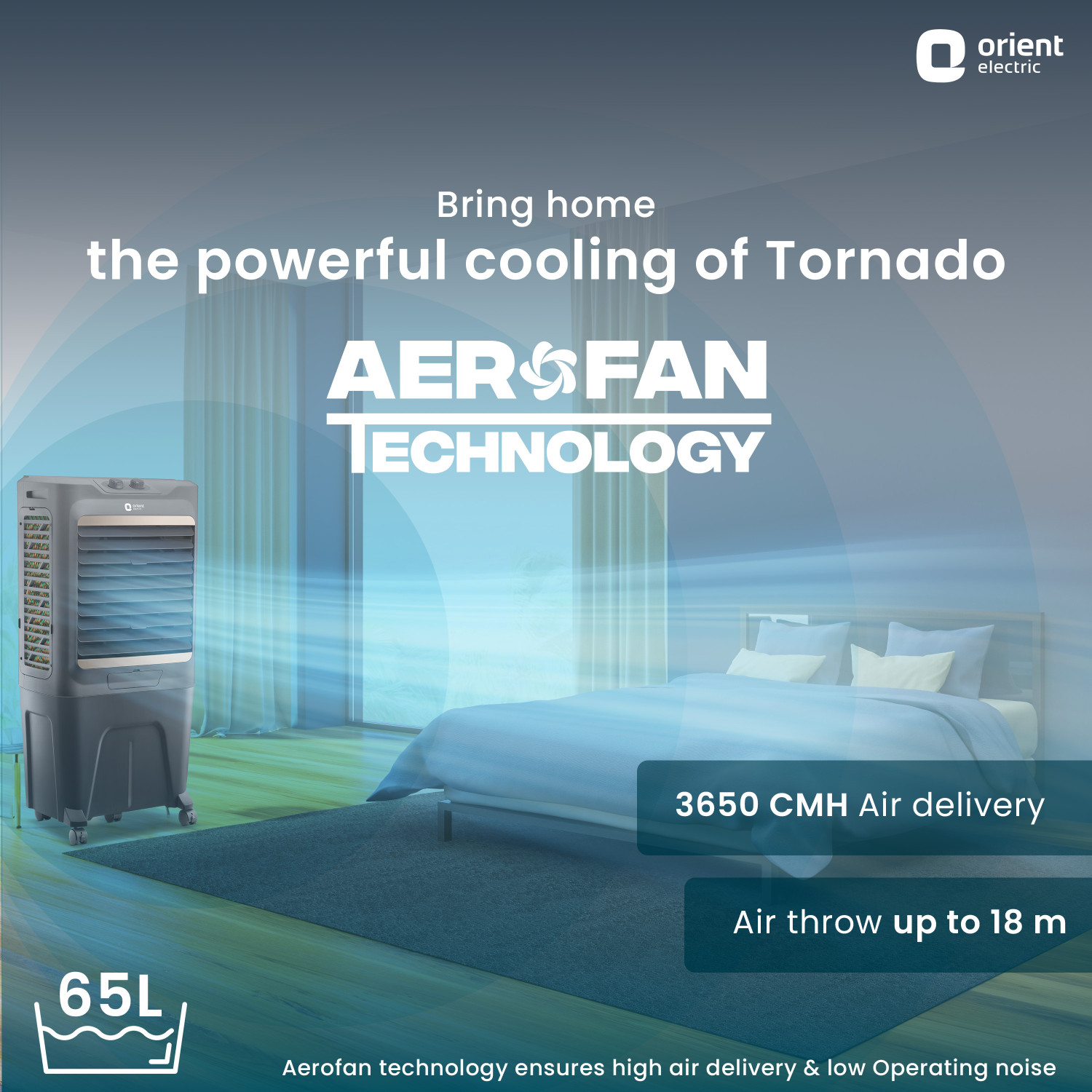 Image of Orient Electric 65 L Desert Air Cooler