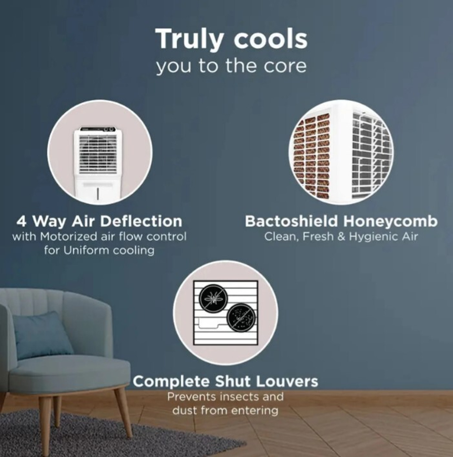 Image of Hindware 45 L Room /Personal Air Cooler