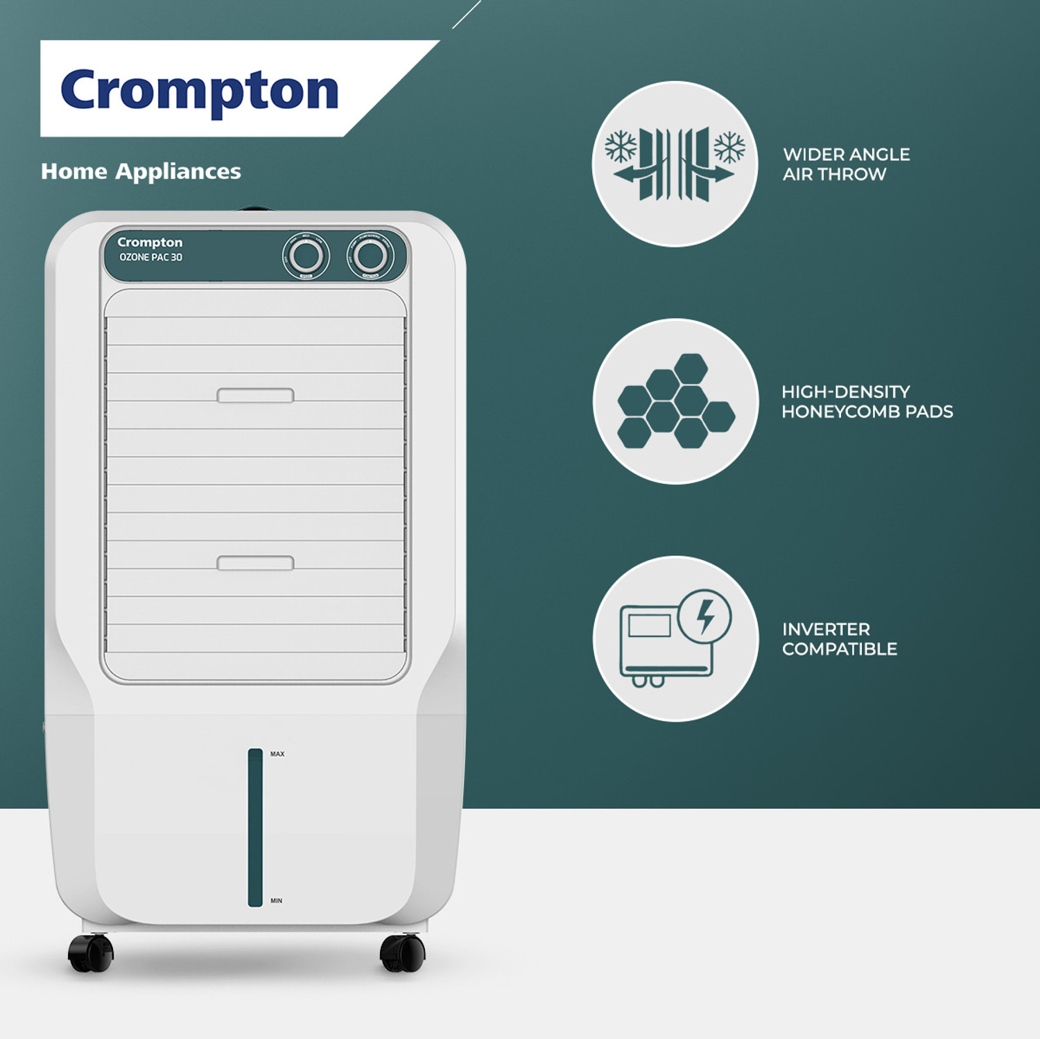 Image of Crompton 30 L Room /Personal Air Cooler