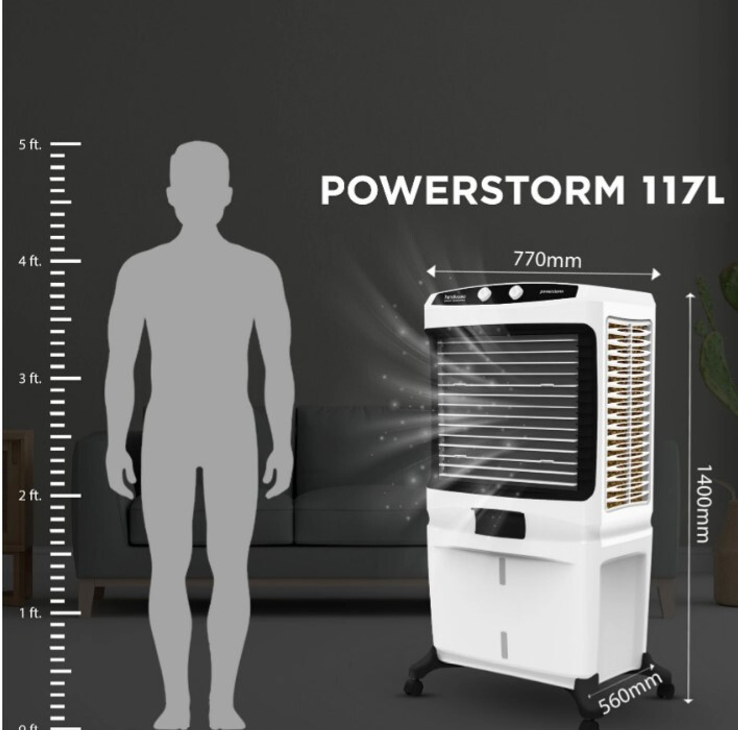 Image of Hindware 117 L Desert Air Cooler
