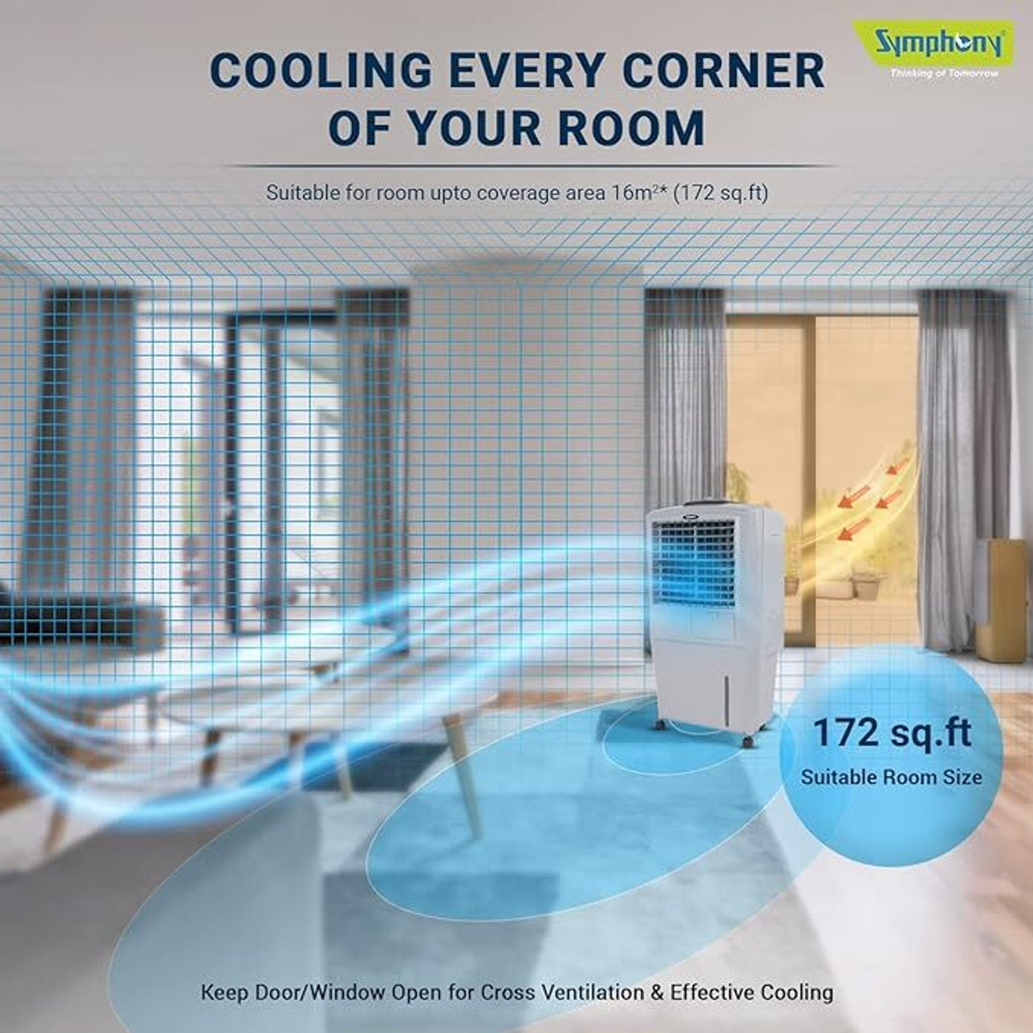 Image of Symphony 27 L Room /Personal Air Cooler