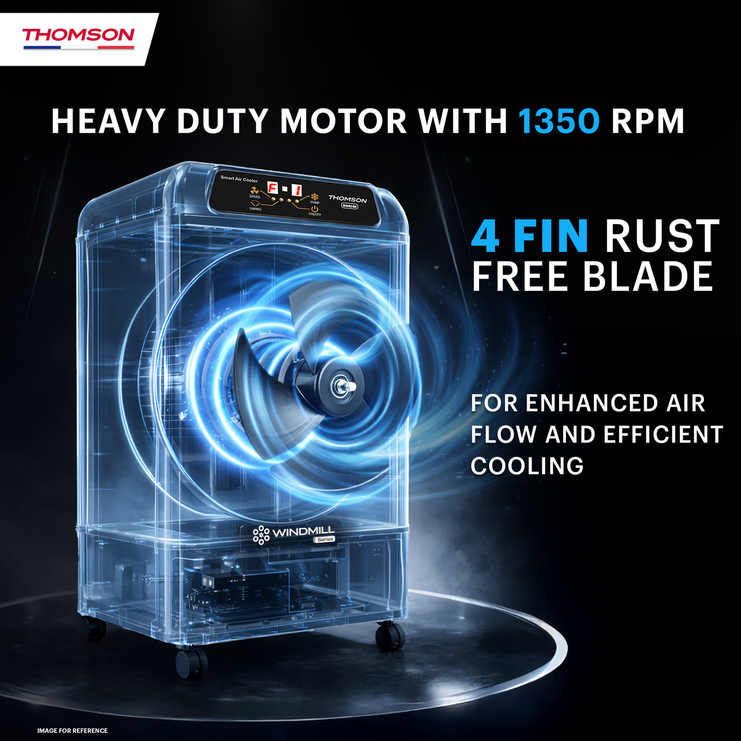 Image of Thomson 60 L Room /Personal Air Cooler With Smart Remote Control Technology