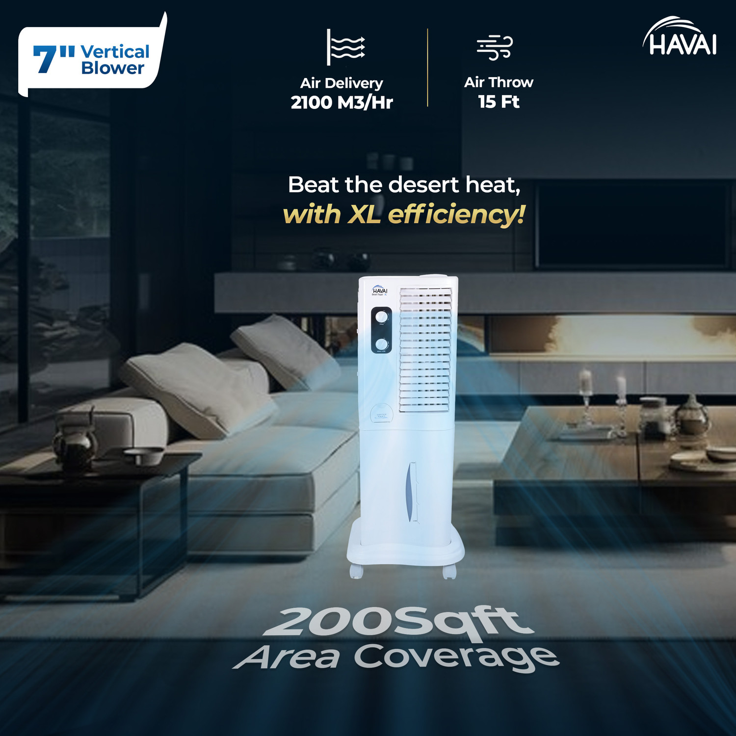 Image of Havai 42 L Tower Air Cooler