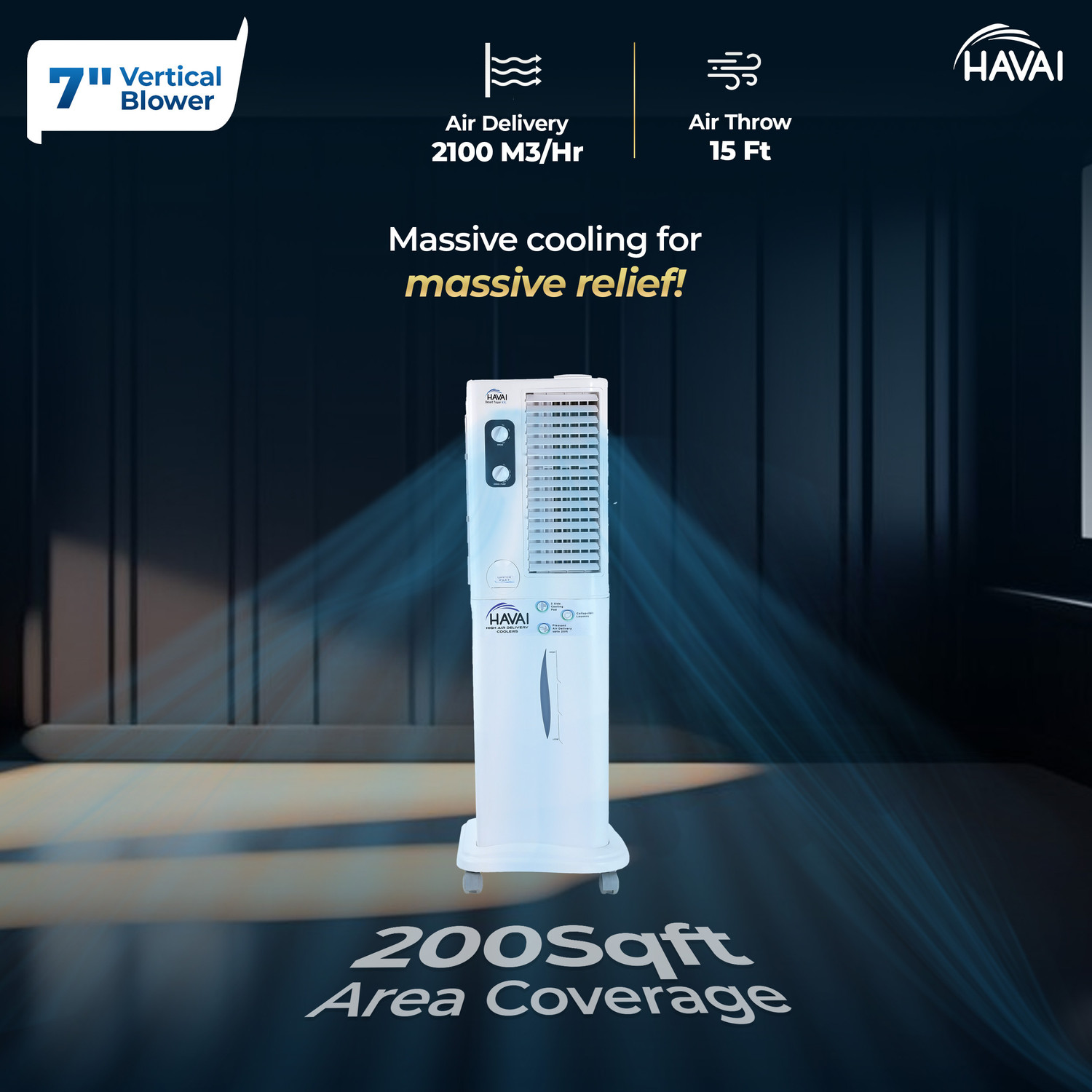 Image of Havai 60 L Tower Air Cooler