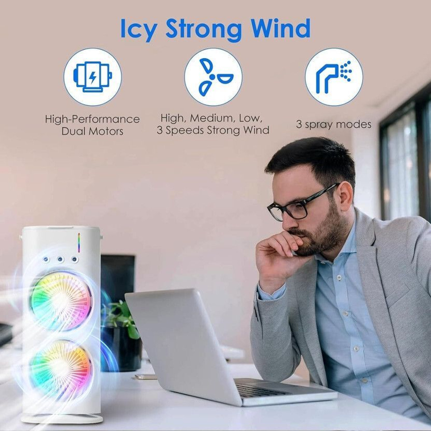 Image of Radhe 40 L Room /Personal Air Cooler