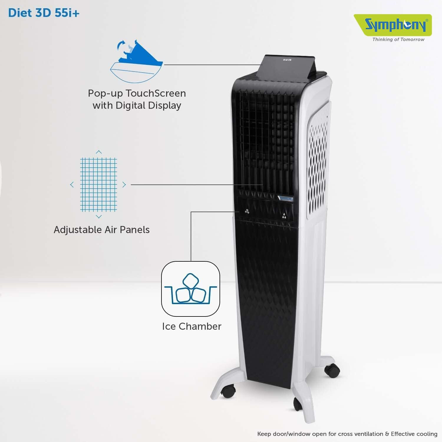 Image of Symphony 55 L Tower Air Cooler