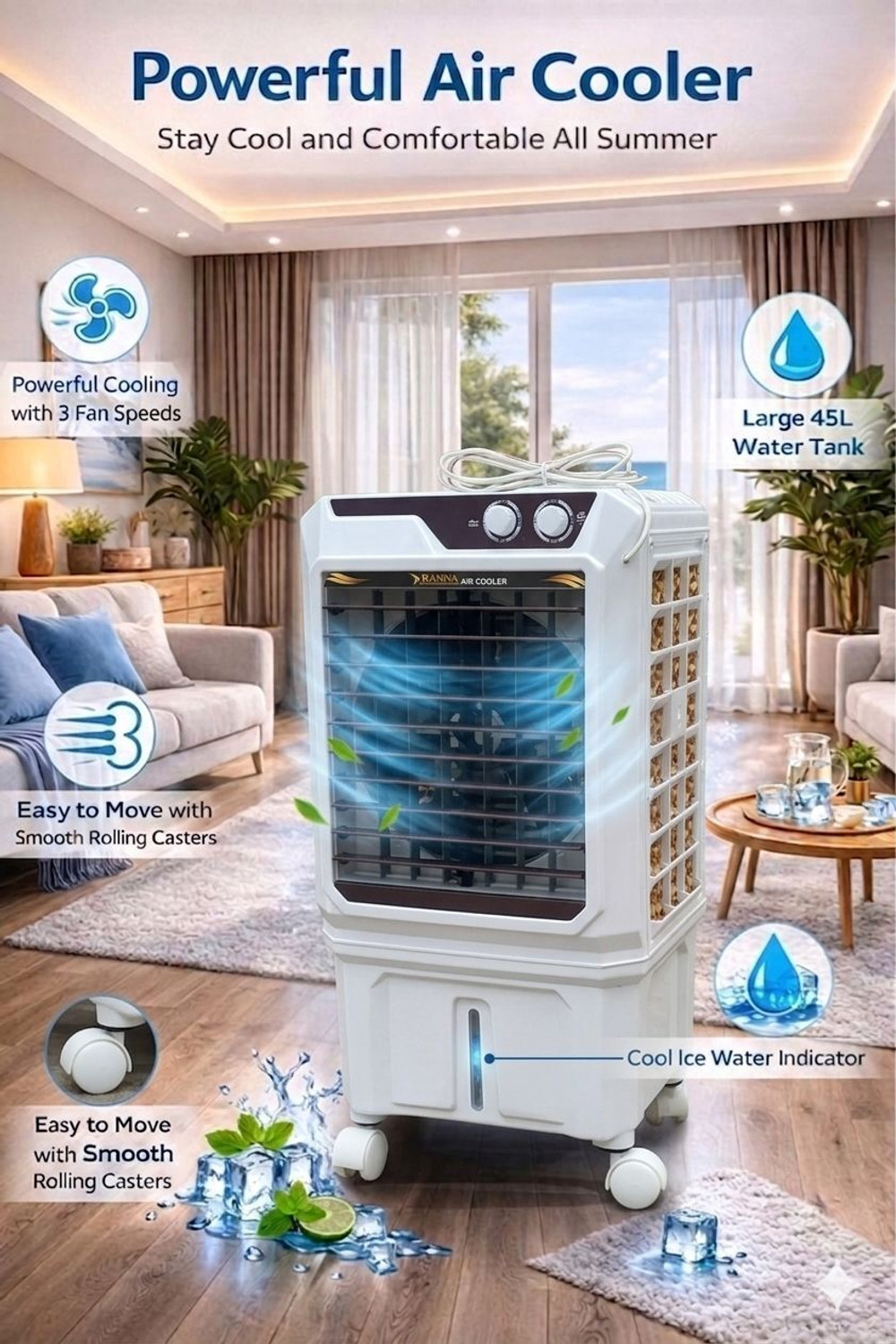 Image of preana 25 L Room /Personal Air Cooler