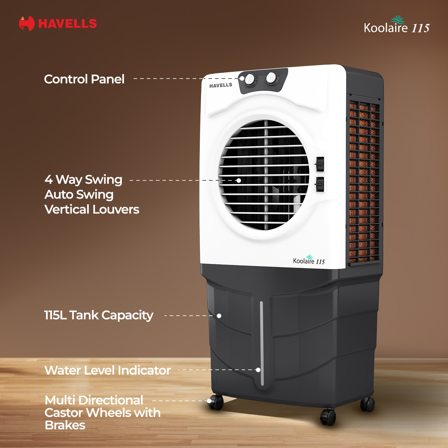 Image of HAVELLS 115 L Desert Air Cooler