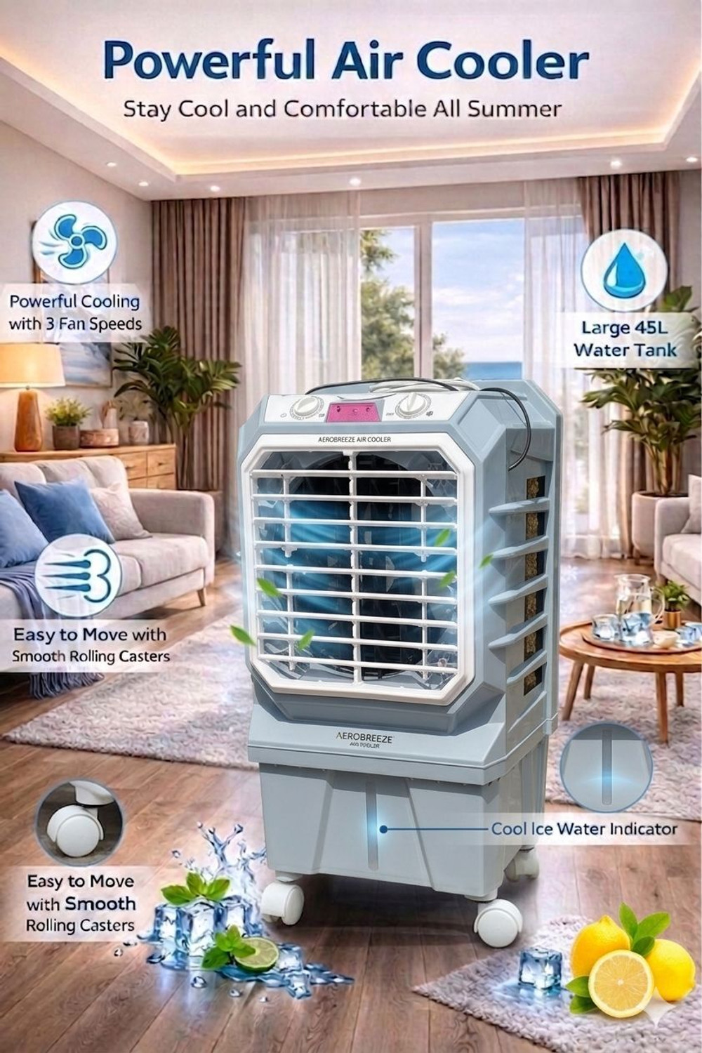 Image of Prerana 25 L Room /Personal Air Cooler