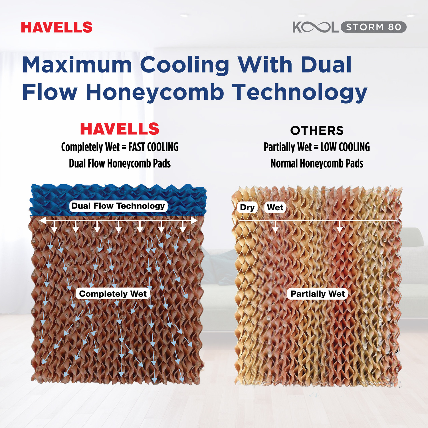 Image of HAVELLS 80 L Desert Air Cooler