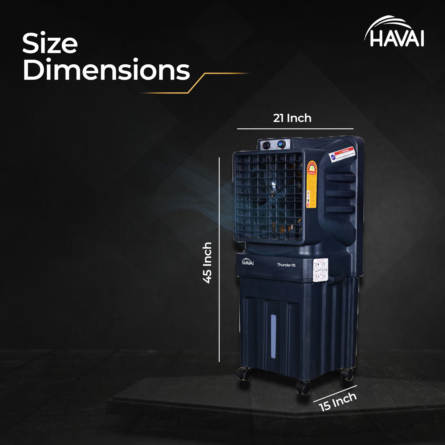 Image of Havai 70 L Room /Personal Air Cooler