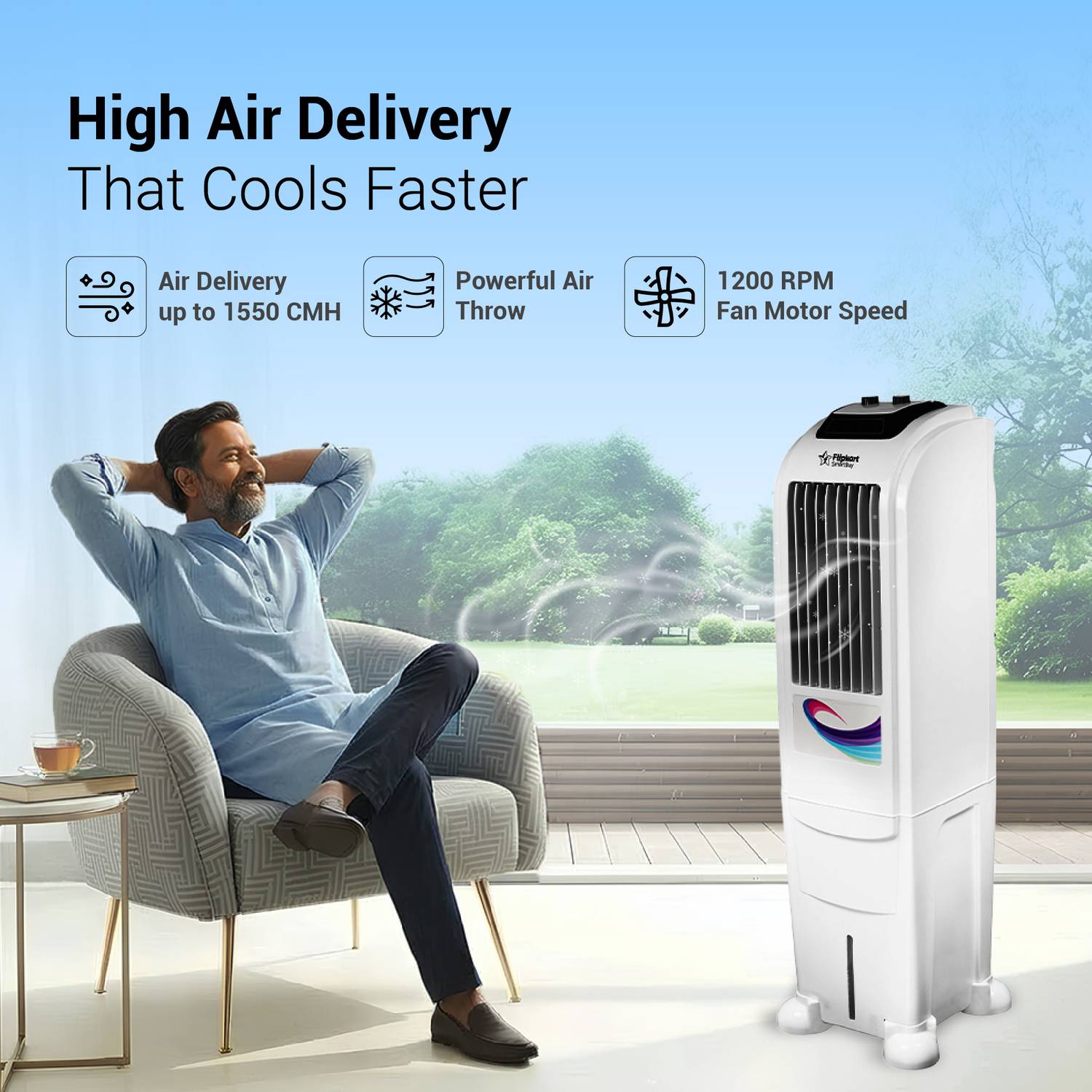 Flipkart SmartBuy 55 L Tower Air Cooler Price in India - Buy