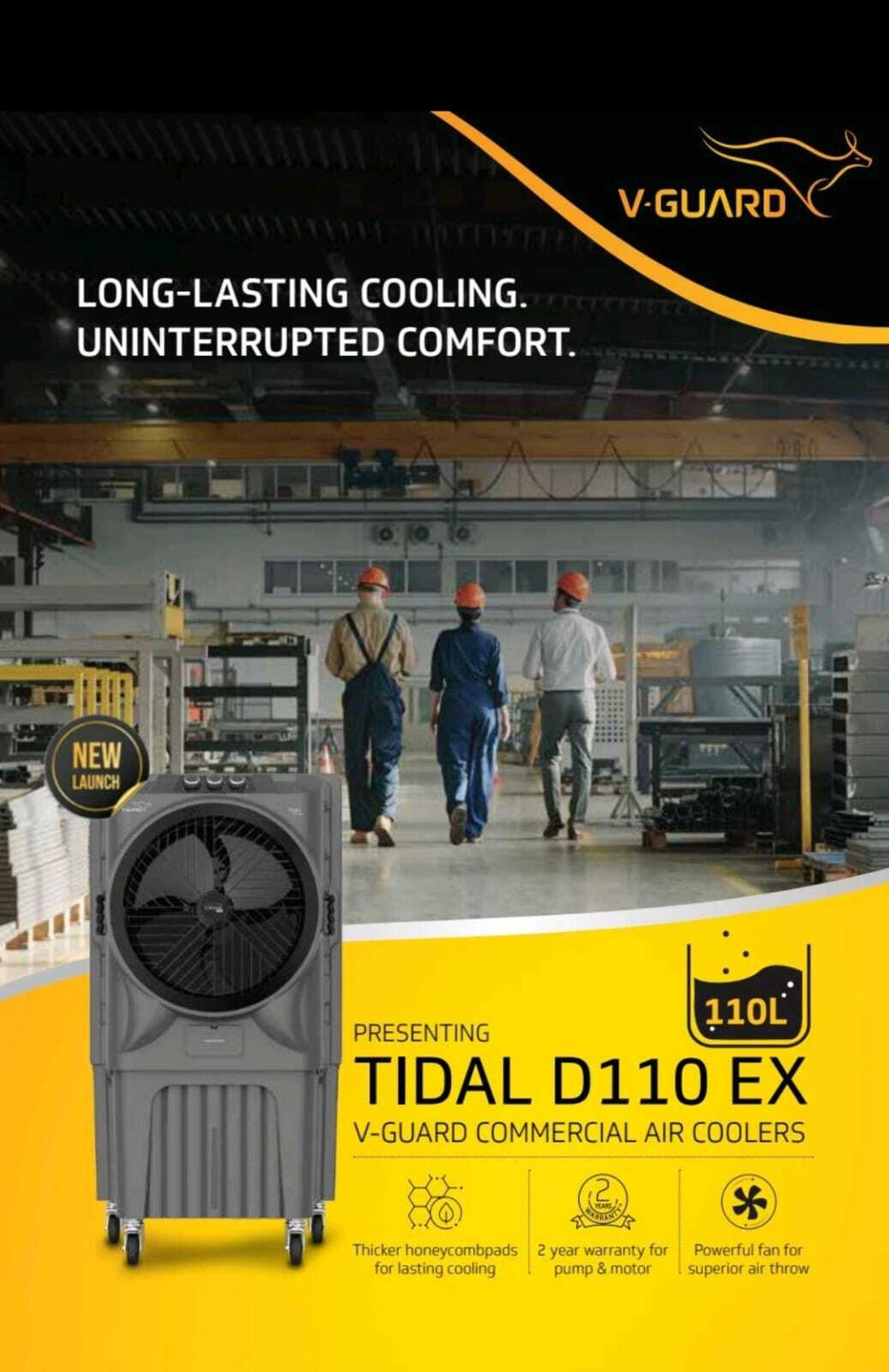 Image of V-Guard 110 L Desert Air Cooler