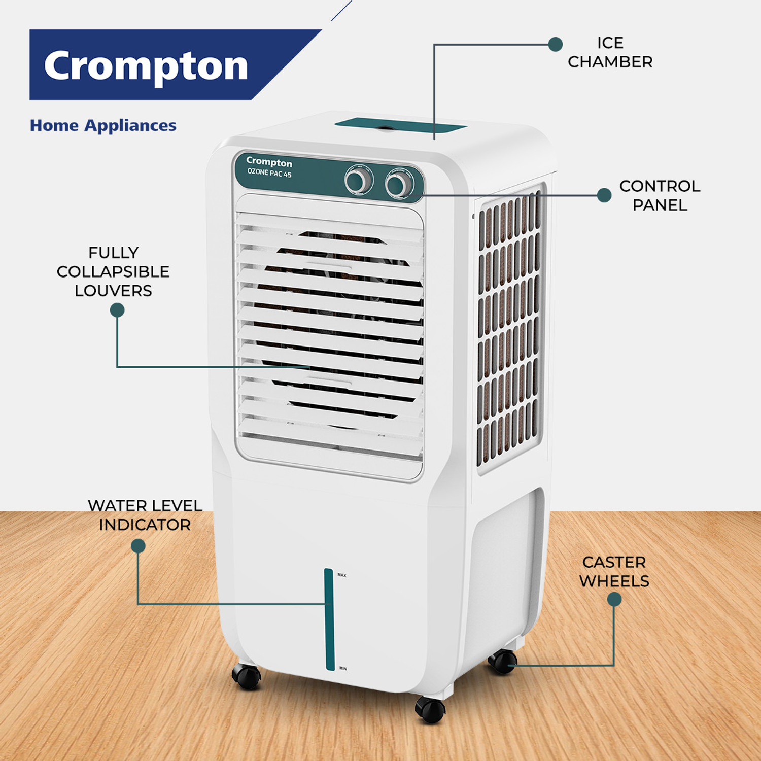 Image of Crompton 45 L Room /Personal Air Cooler