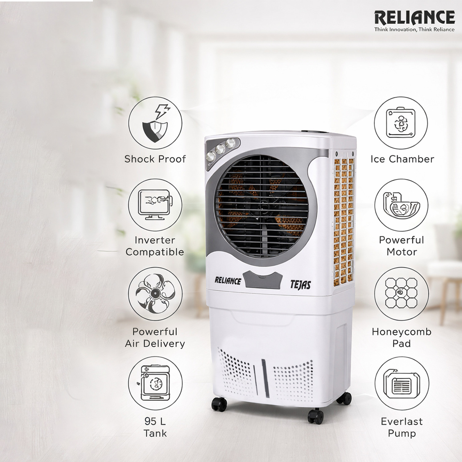 Image of Reliance 95 L Desert Air Cooler
