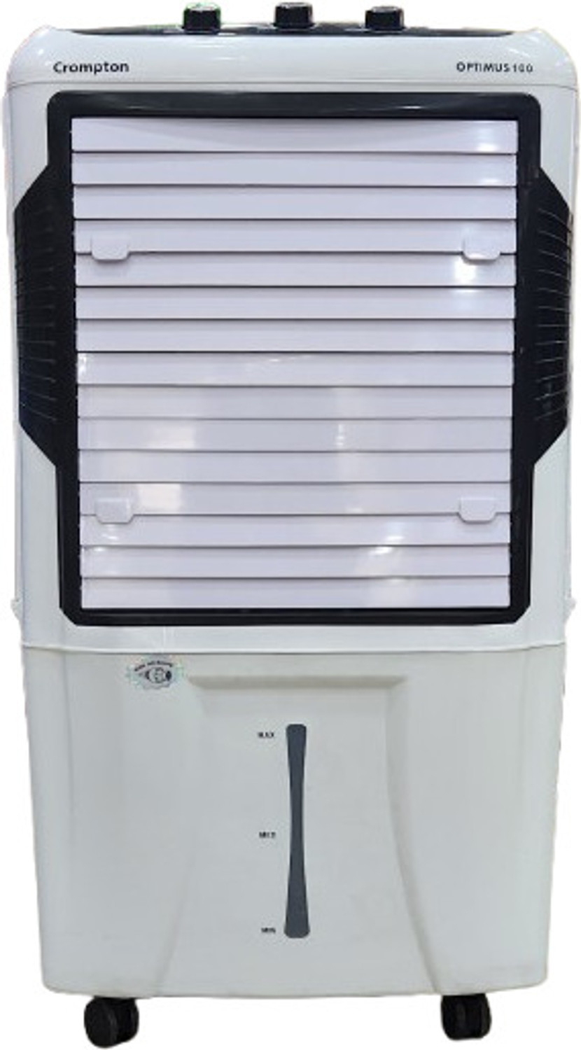 Image of Crompton 100 L Desert Air Cooler with Motor Overload Protection, Auto-drain