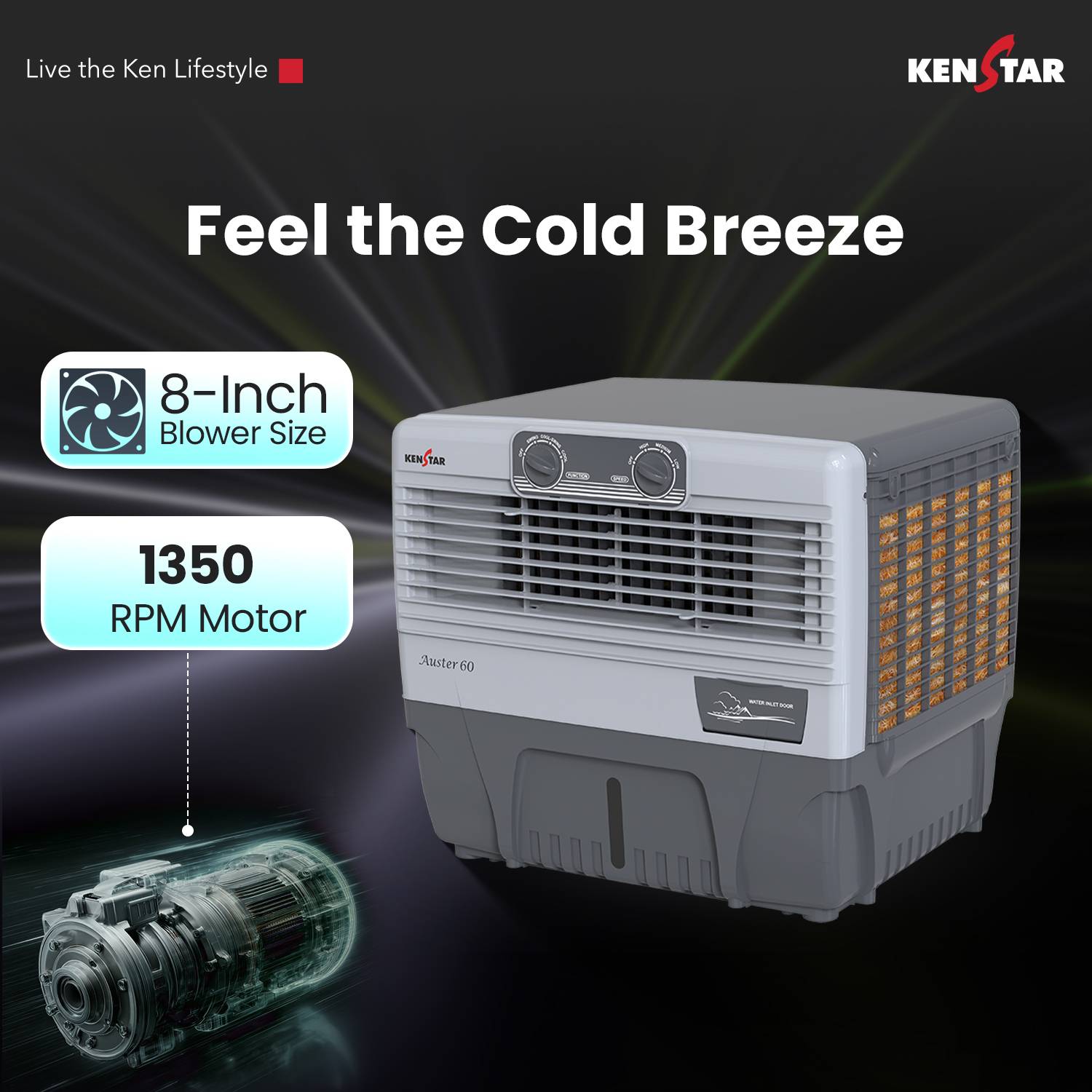 Kenstar 60 L Window Air Cooler Price in India - Buy Kenstar 60 L