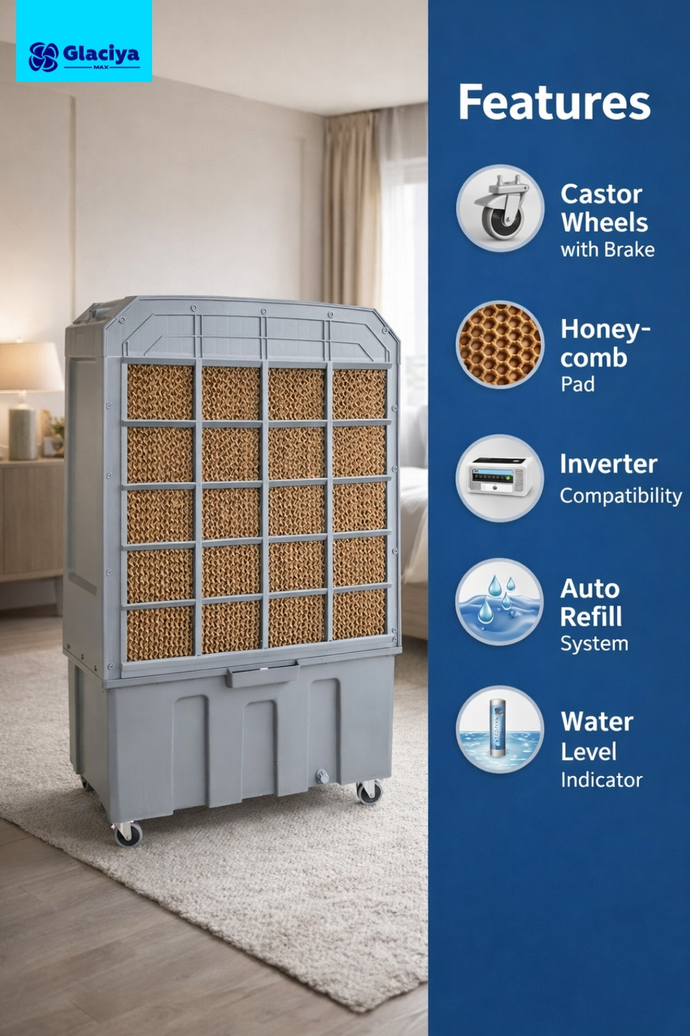 Image of GLACIYA 150 L Desert Air Cooler