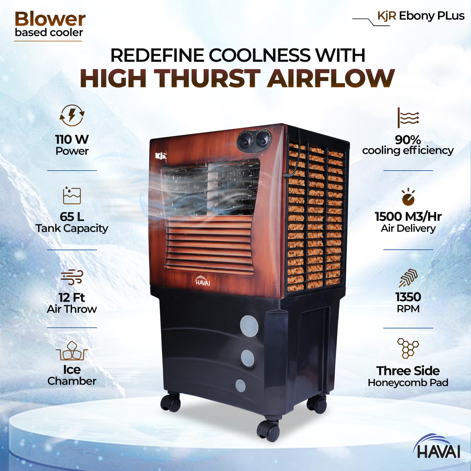 Image of Havai 60 L Room /Personal Air Cooler
