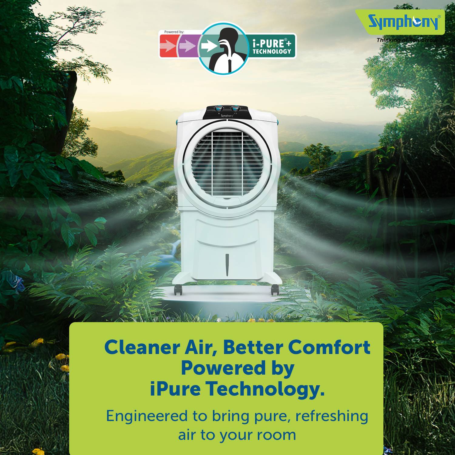 Symphony 115 L Desert Air Cooler + Fan - Image 5