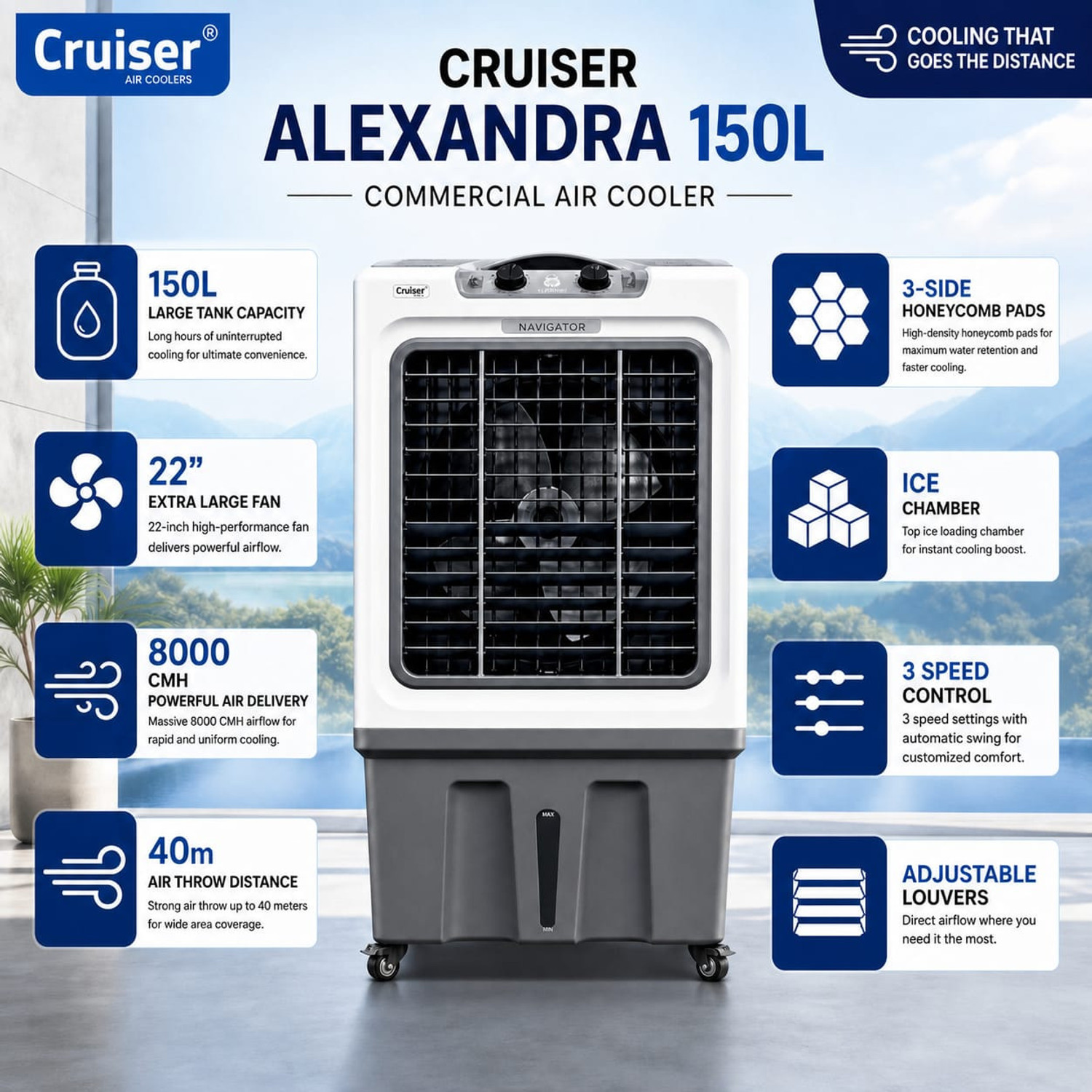 Image of CRUISER 150 L Desert Air Cooler
