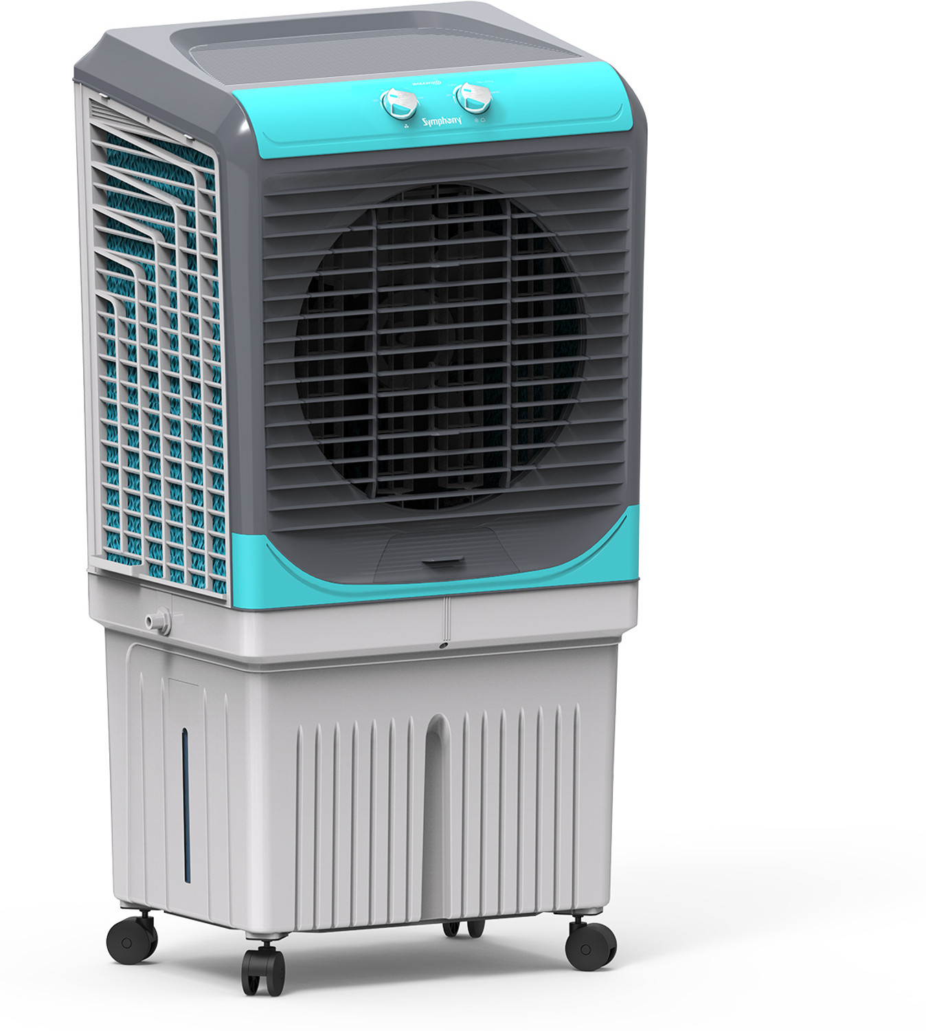 Image of Symphony 91 L Desert Air Cooler with 3 side Honeycomb Cooling Pad CFD Technology Inverter Compatible