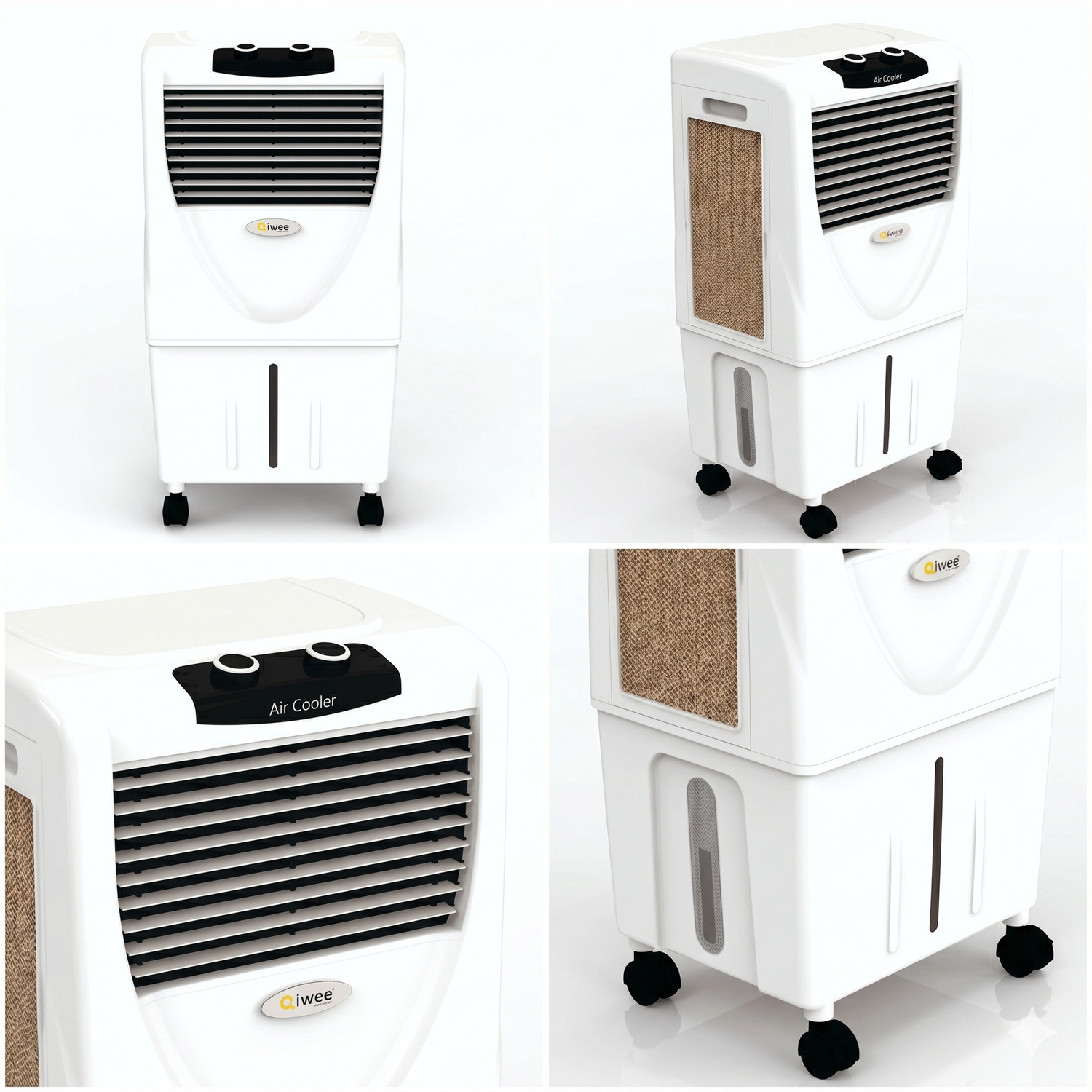 Image of Qiwee 37 L Room /Personal Air Cooler