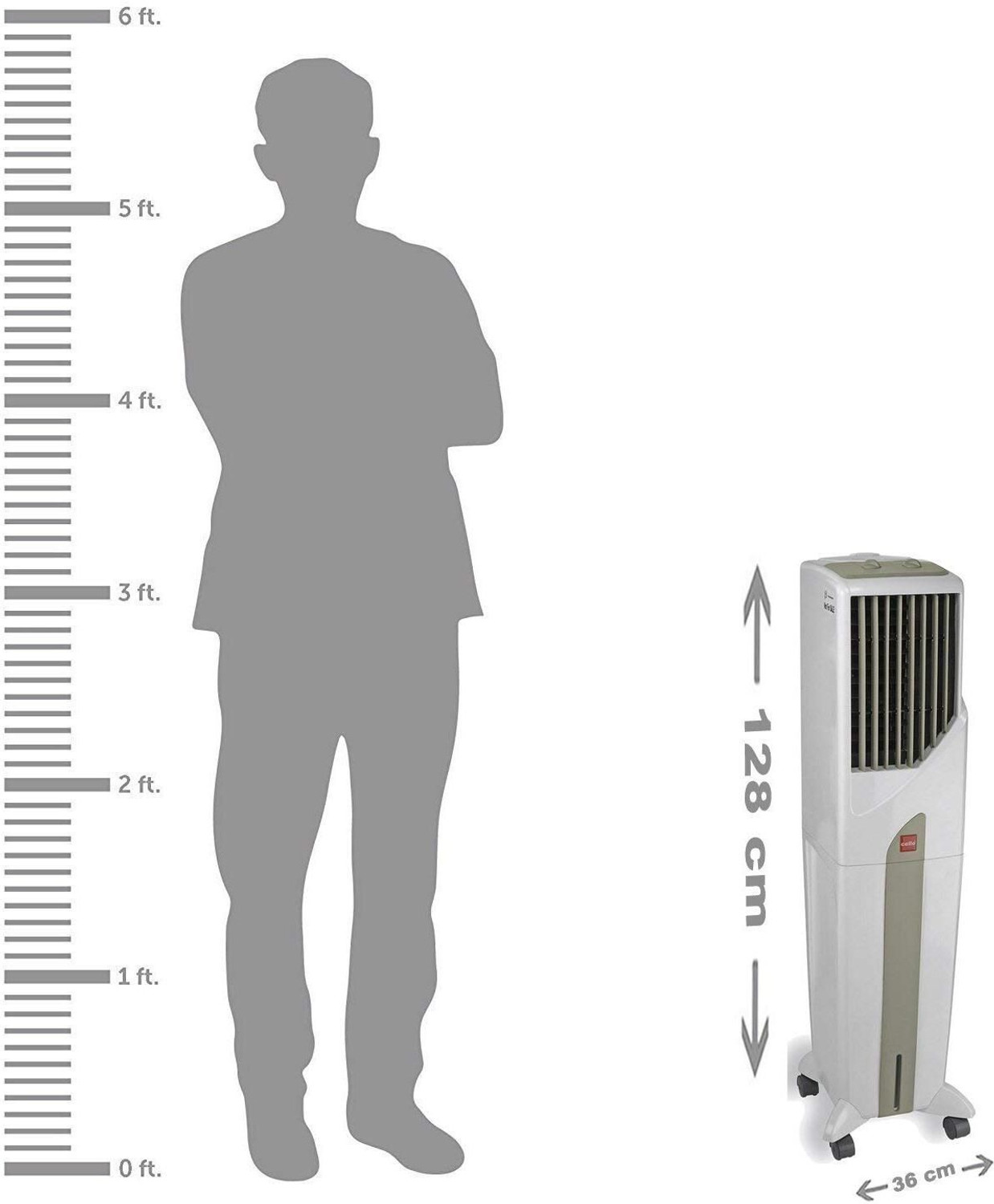 Image of Cello 50 L Tower Air Cooler