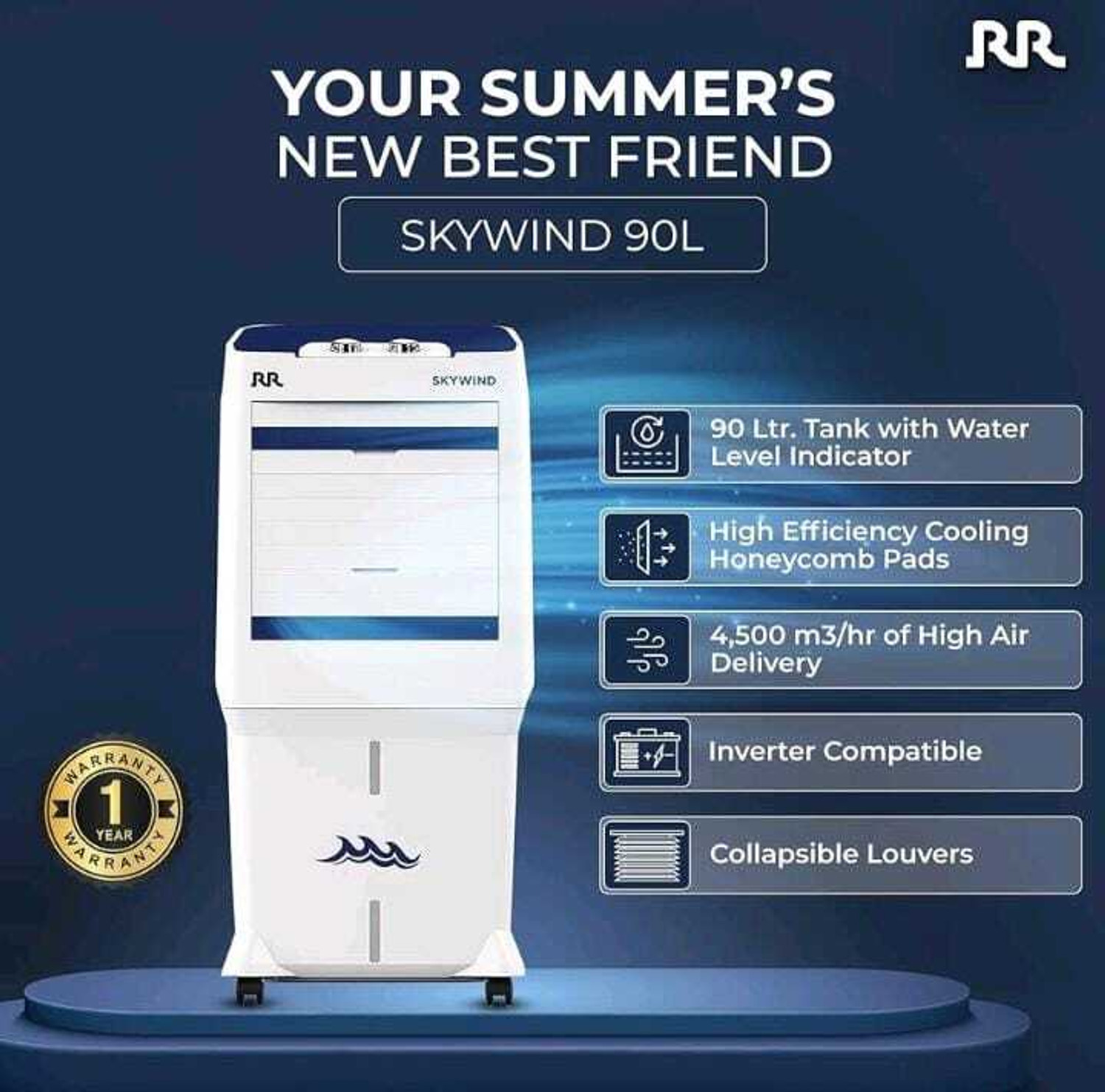 Image of RR Kabel 90 L Desert Air Cooler
