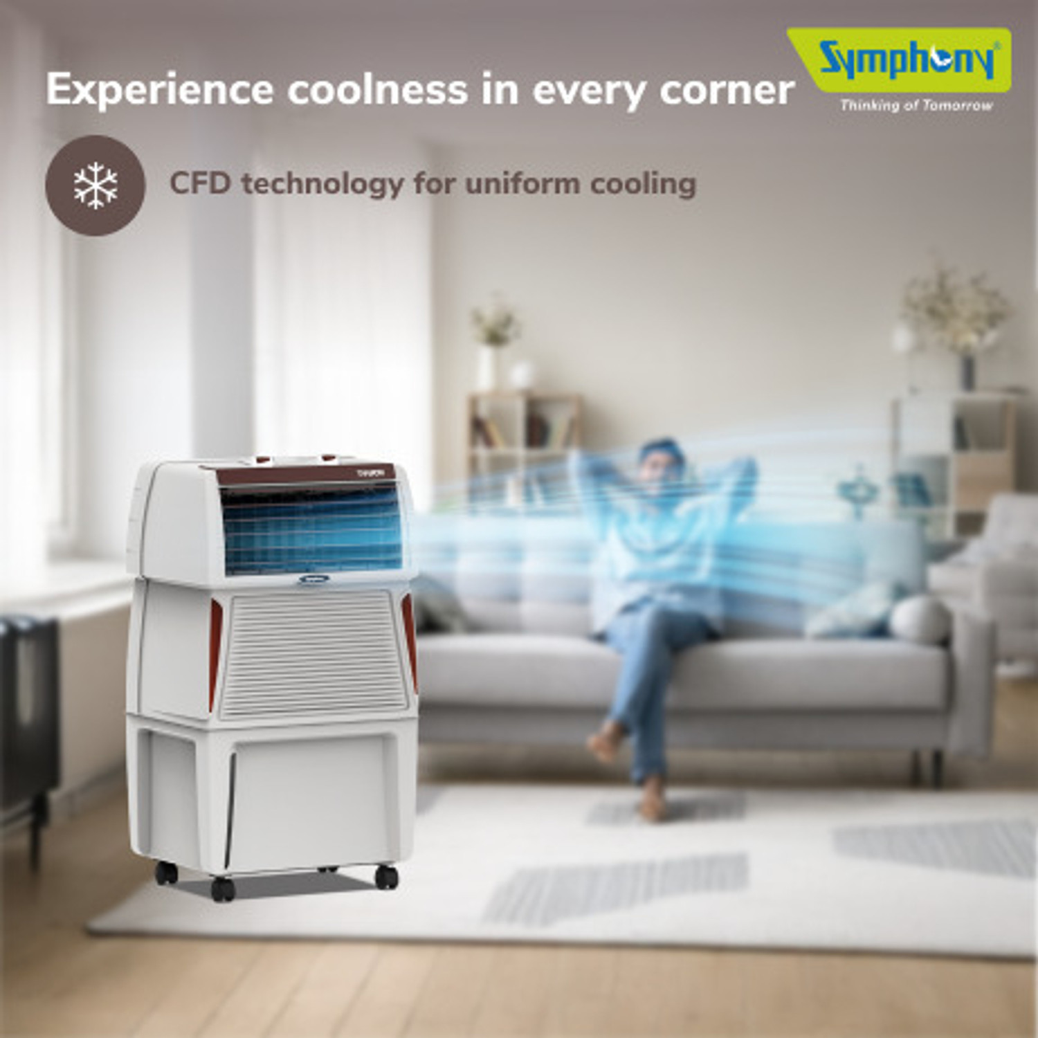 Image of Symphony 40 L Room /Personal Air Cooler