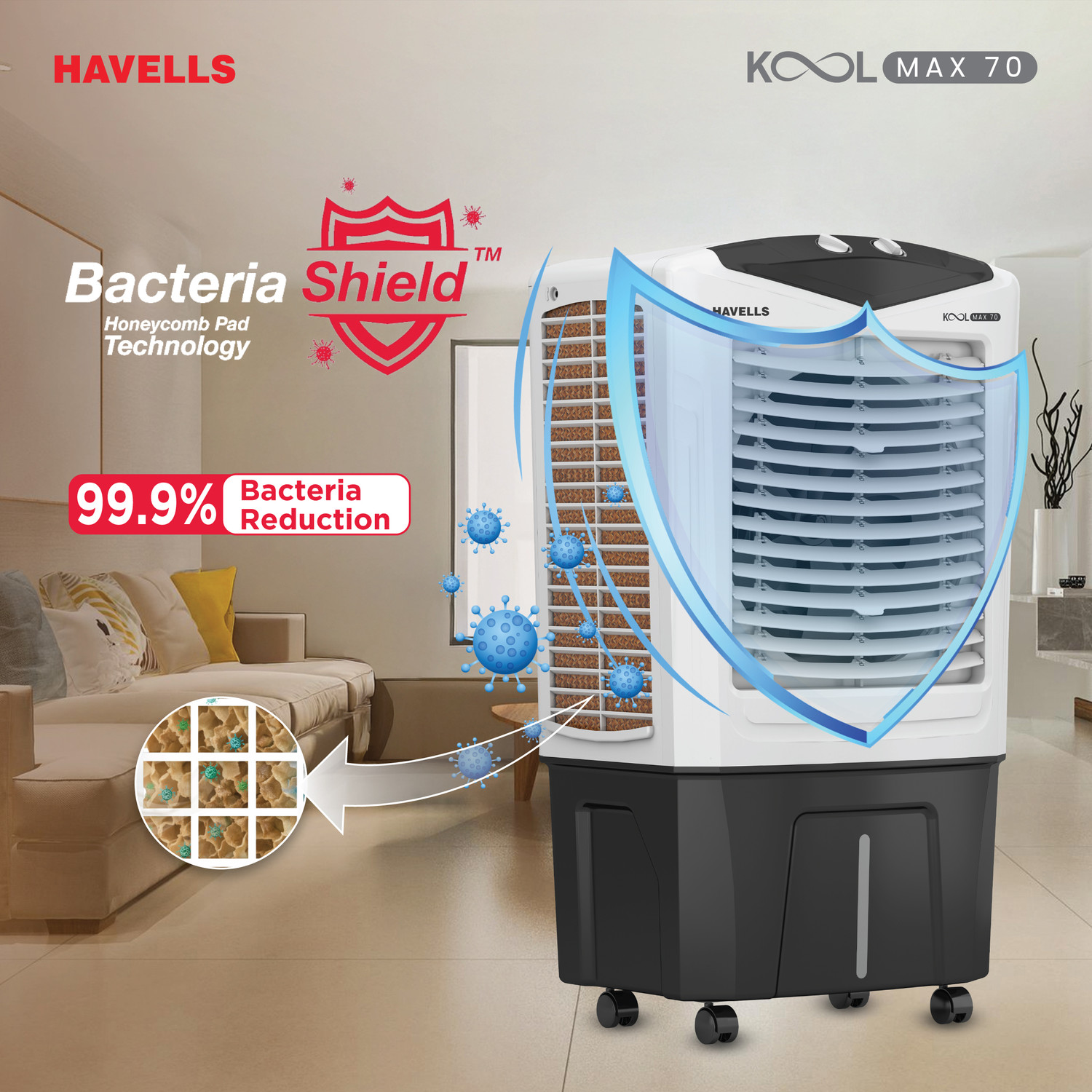 Image of HAVELLS 70 L Desert Air Cooler