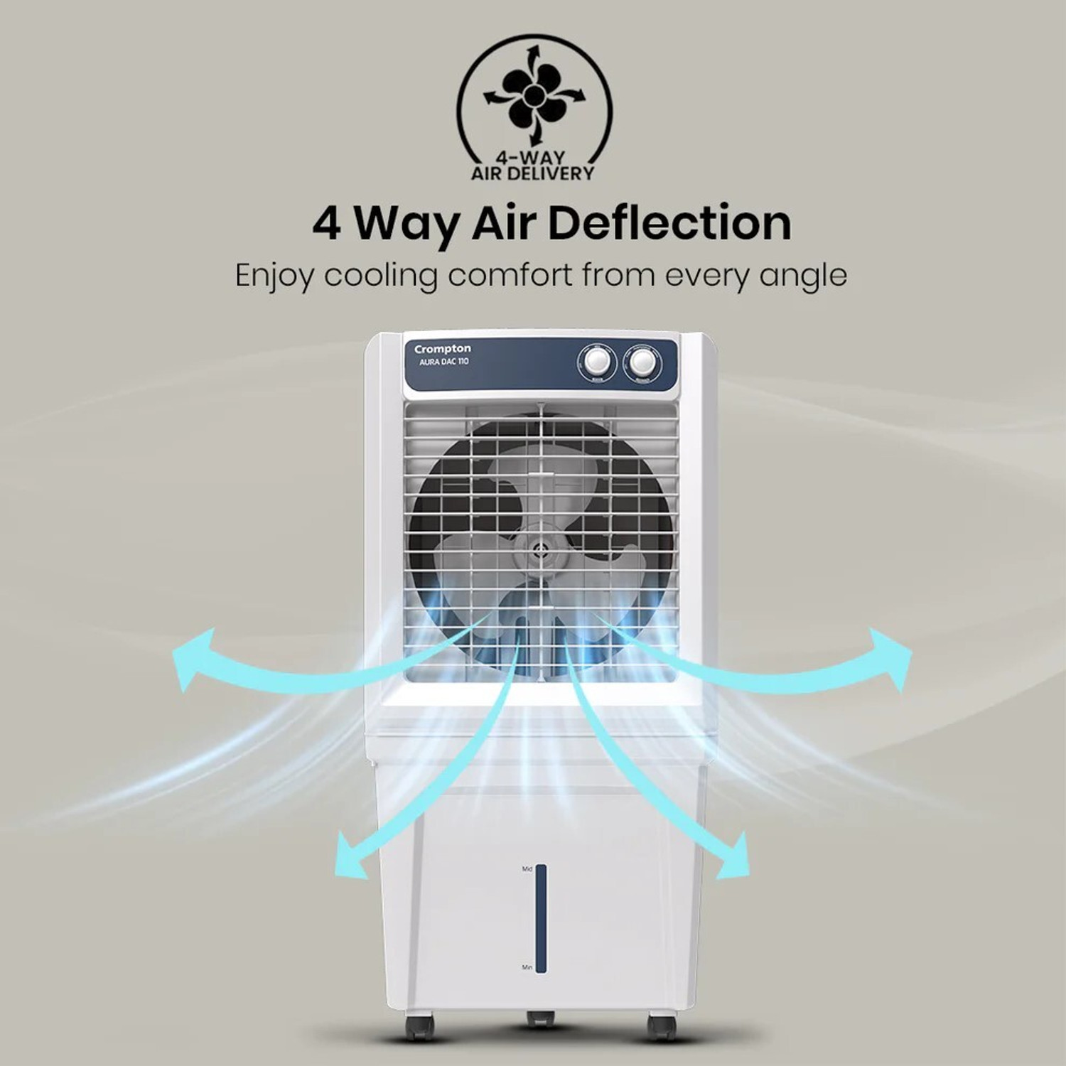 Image of Crompton 110 L Desert Air Cooler
