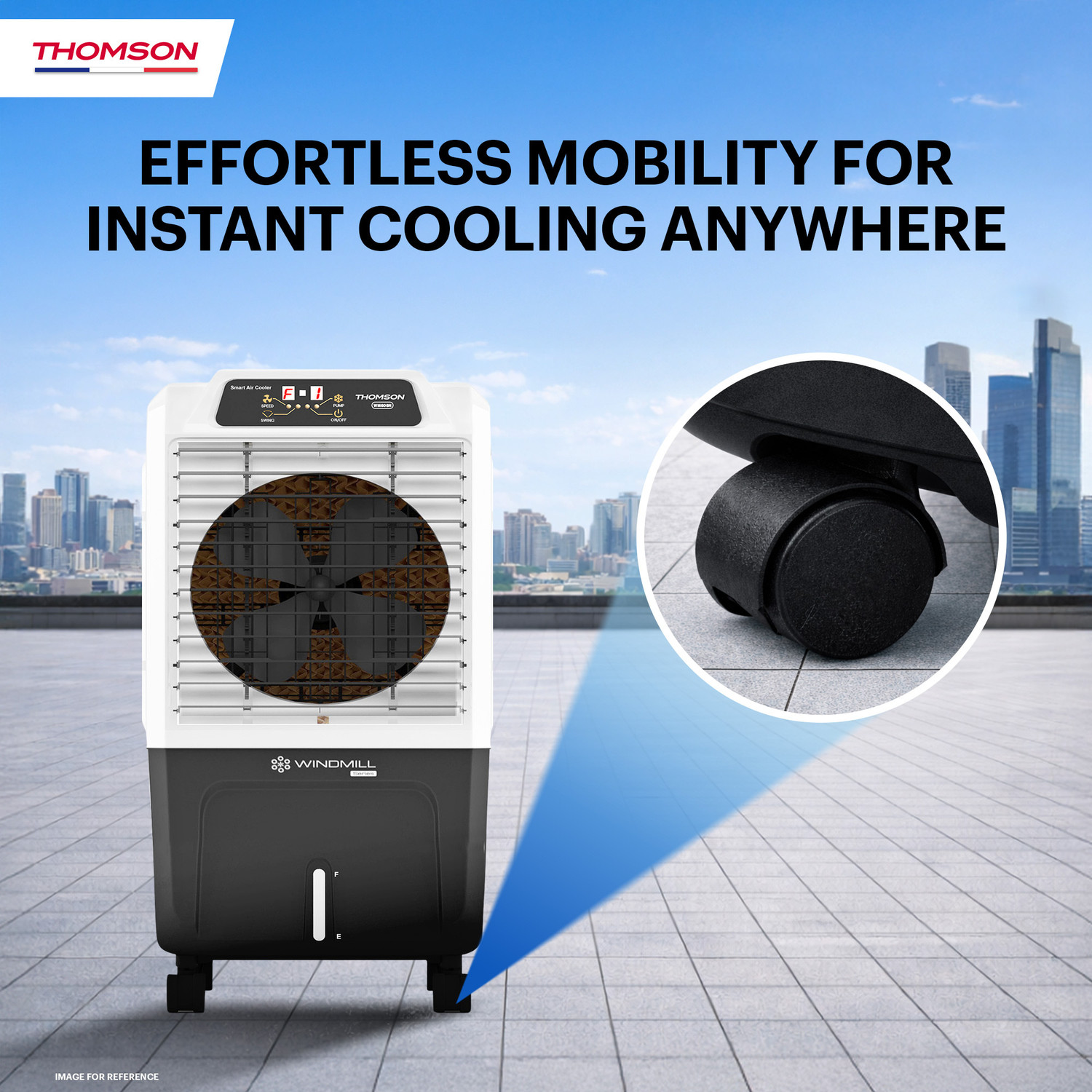 Image of Thomson 60 L Room /Personal Air Cooler With Smart Remote Control Technology