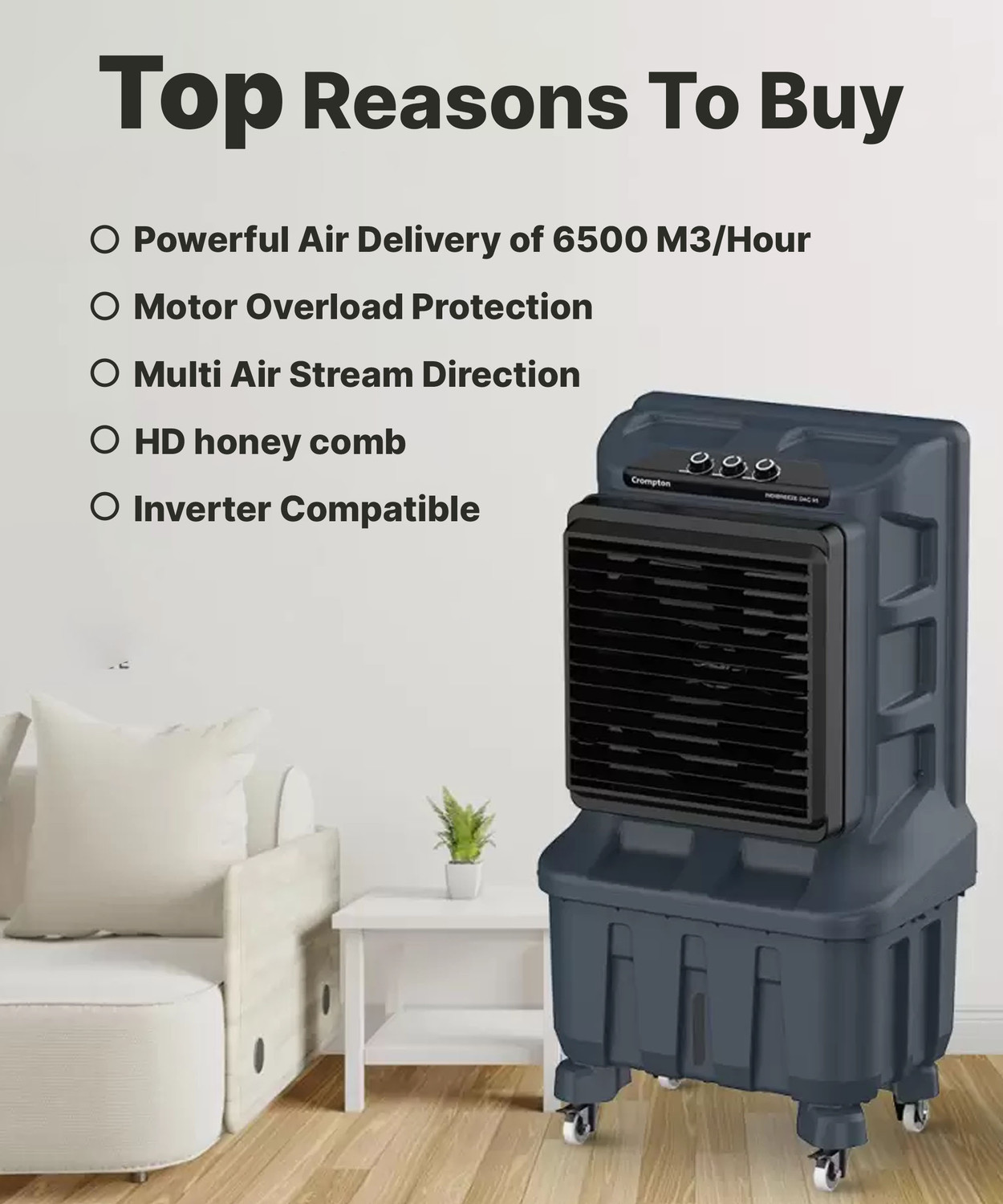 Image of Crompton 95 L Desert Air Cooler