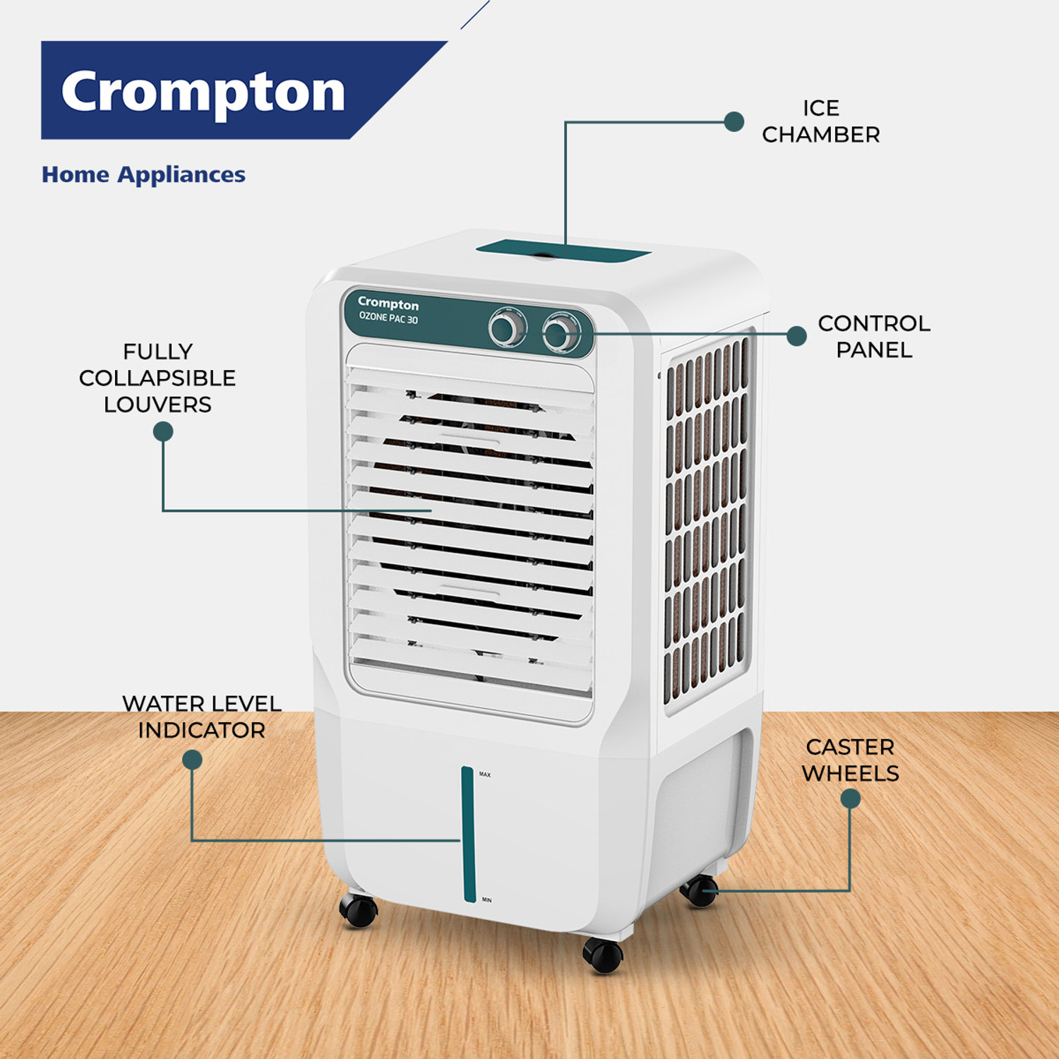 Image of Crompton 30 L Room /Personal Air Cooler
