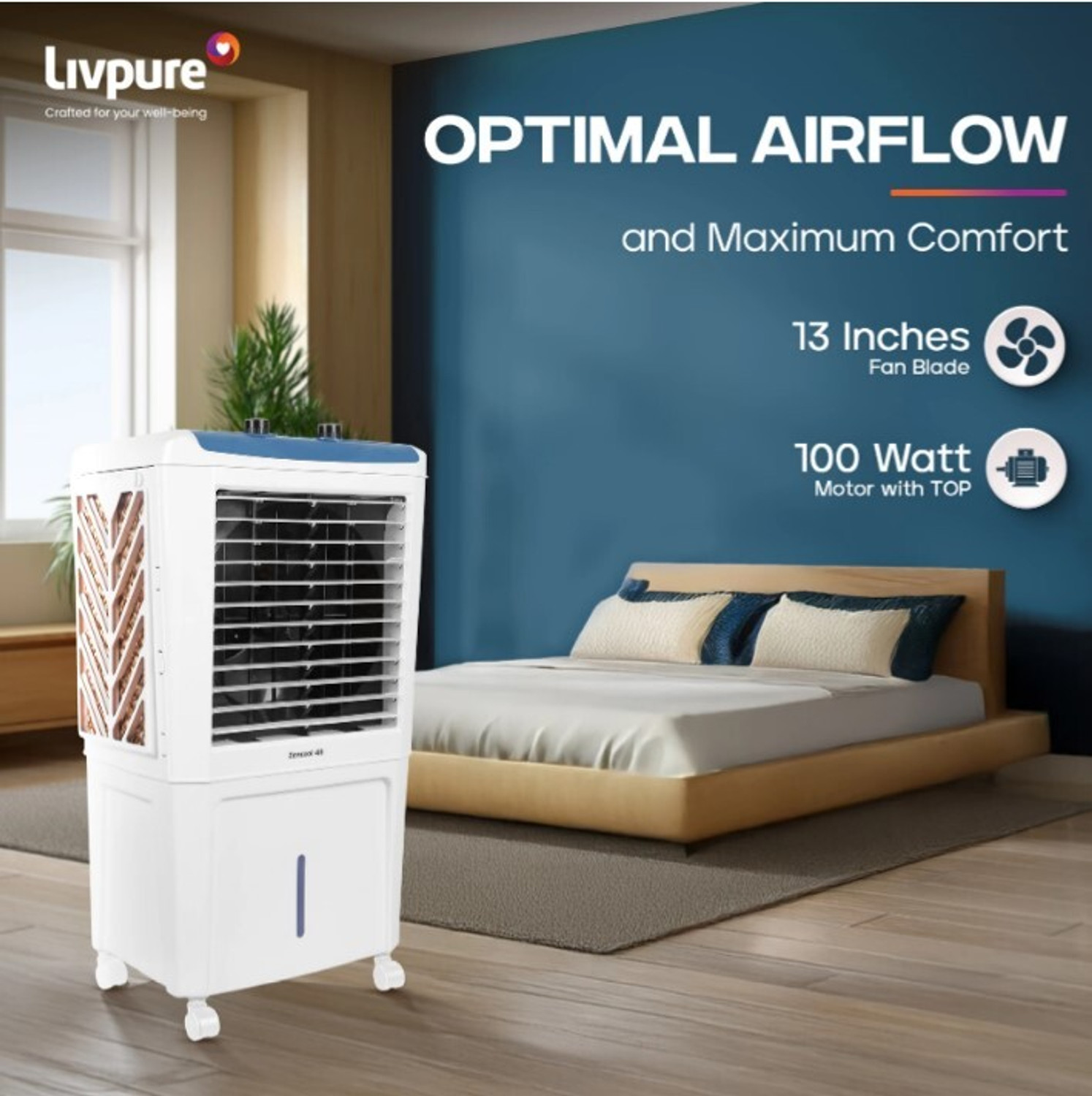 Image of LIVPURE 48 L Desert Air Cooler
